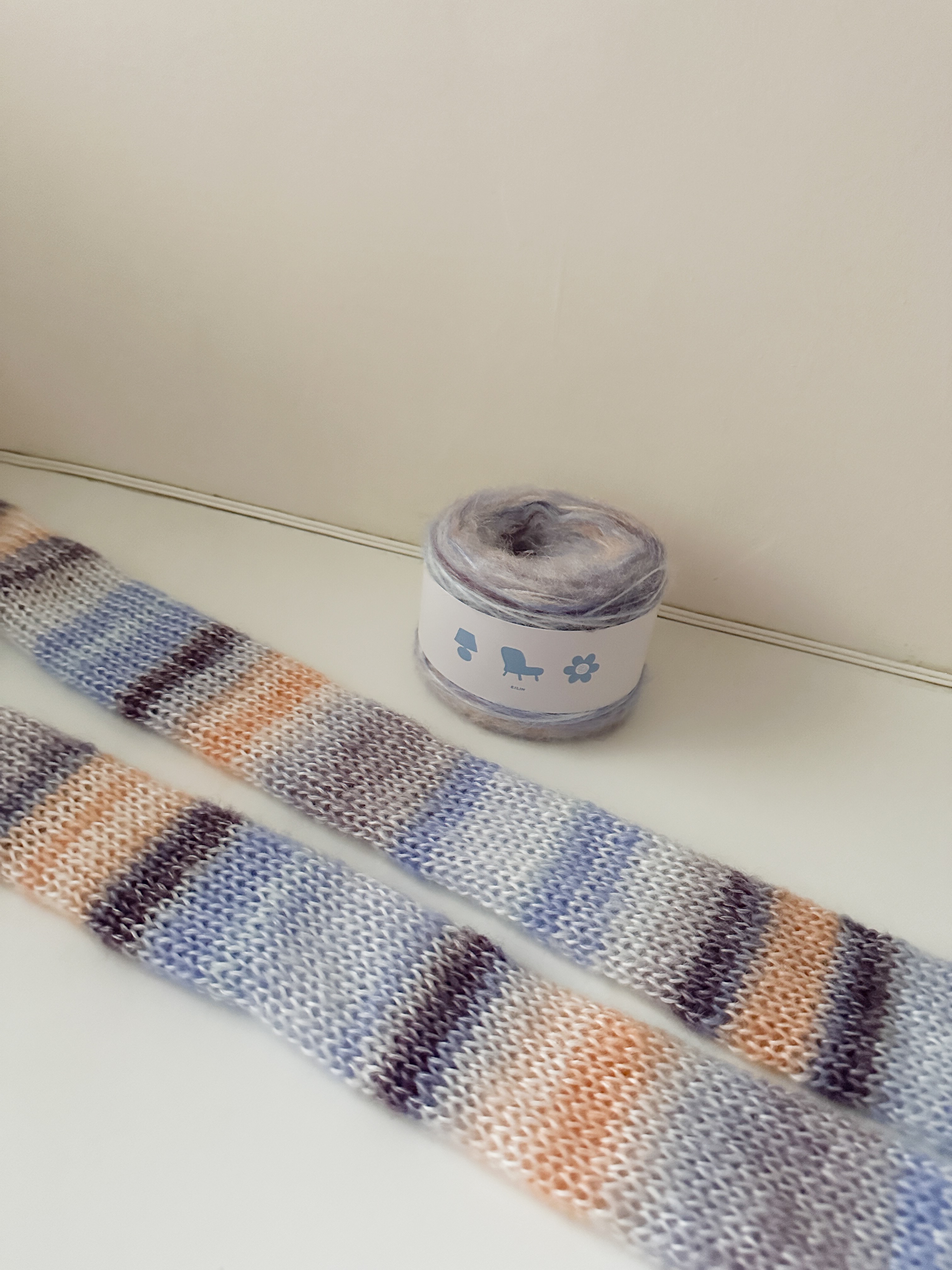 蓬鬆系列 03｜漸變段染空心馬海毛｜共3色