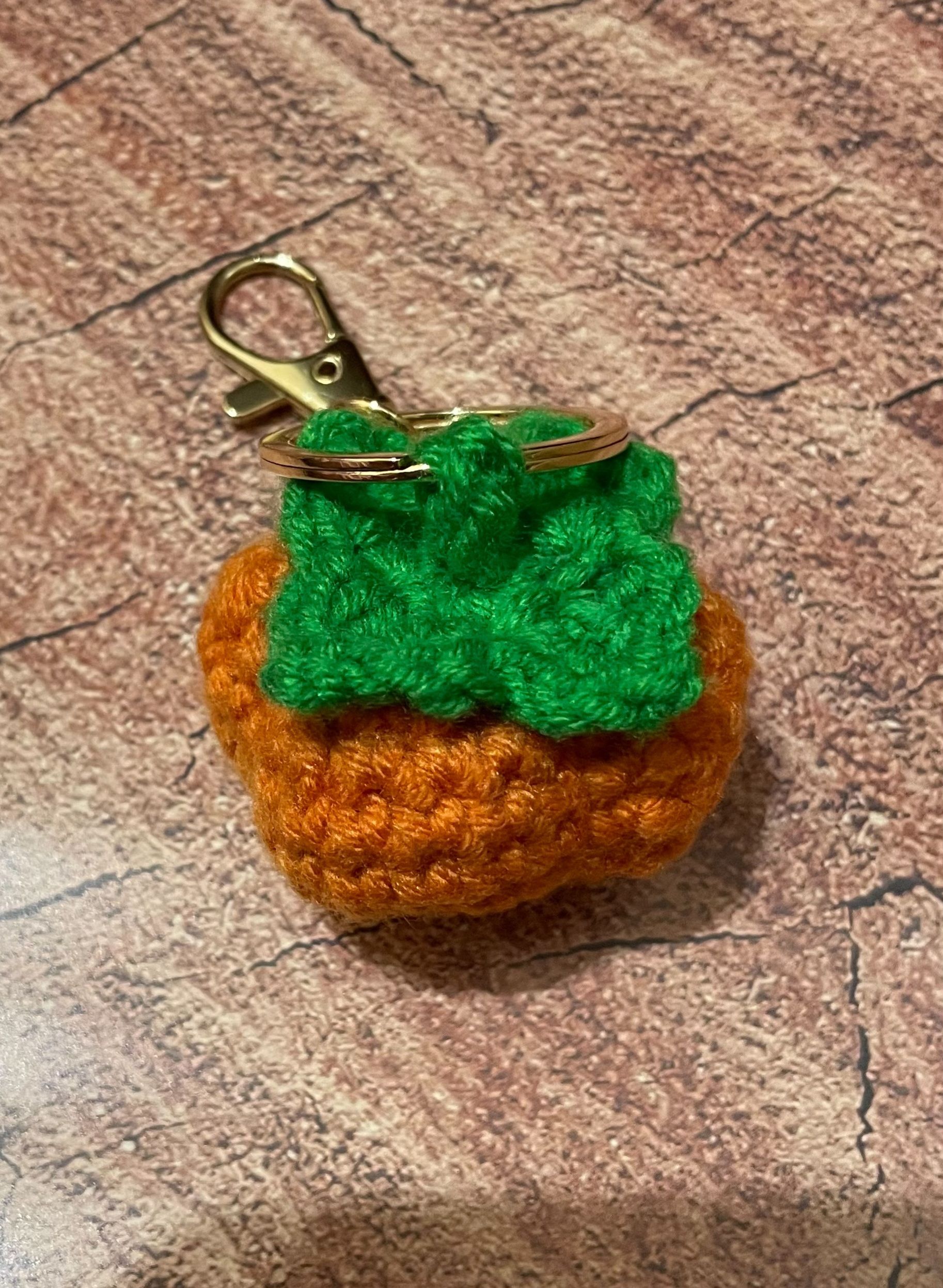 手工編織吊飾-柿子