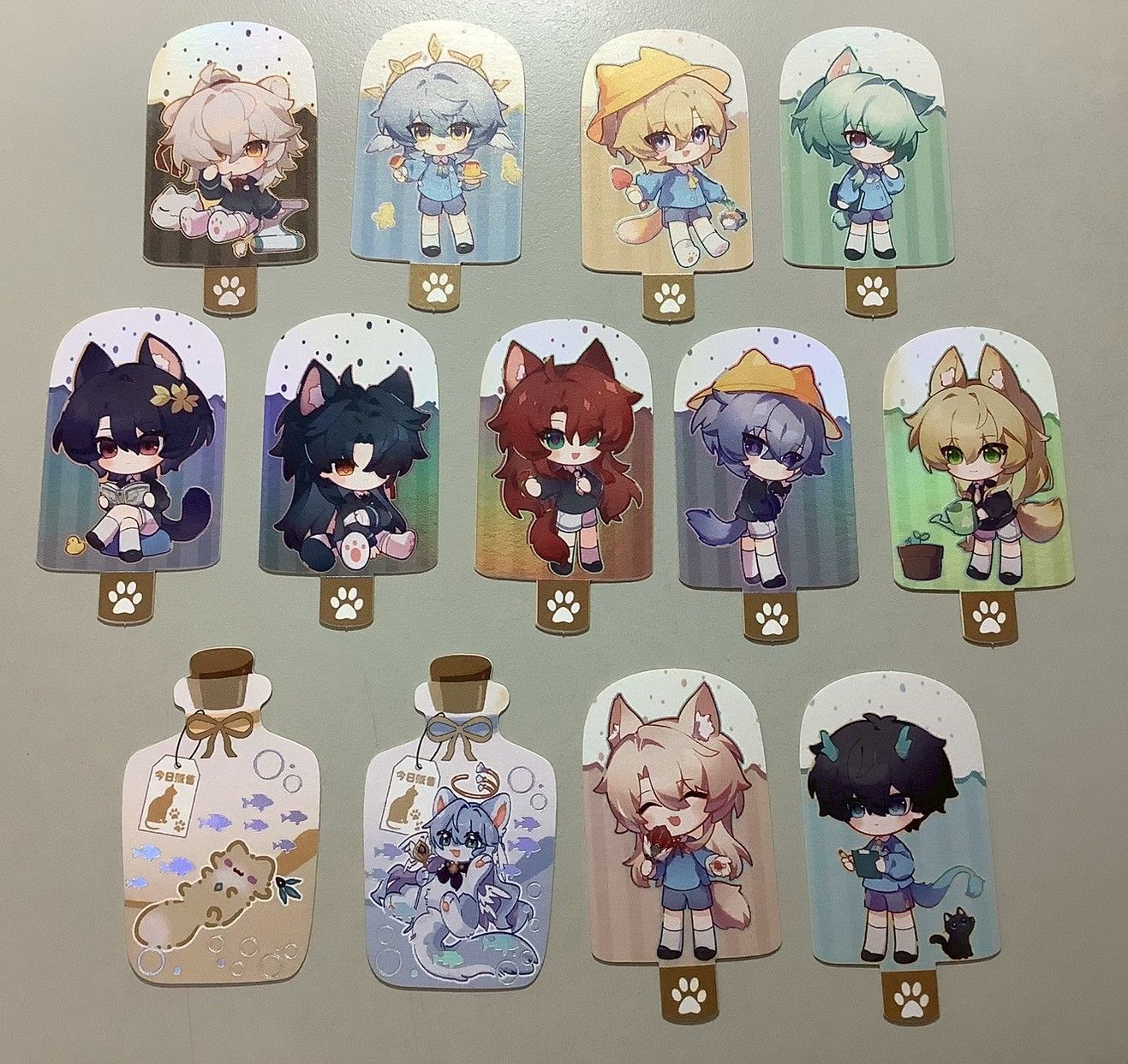 雪糕郵票/瓶子郵票