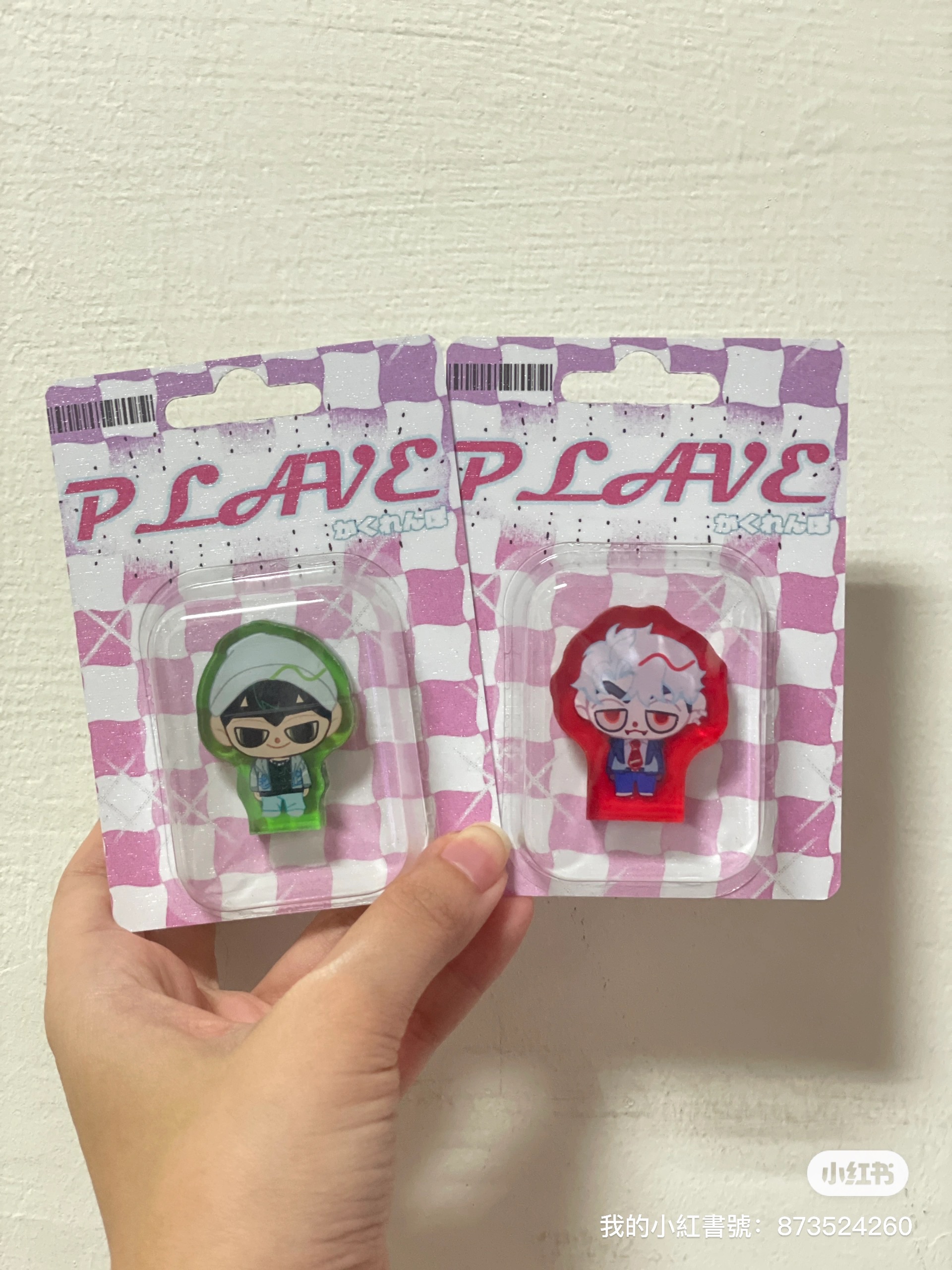 【PLAVE】仿玩具包裝壓克粒牌