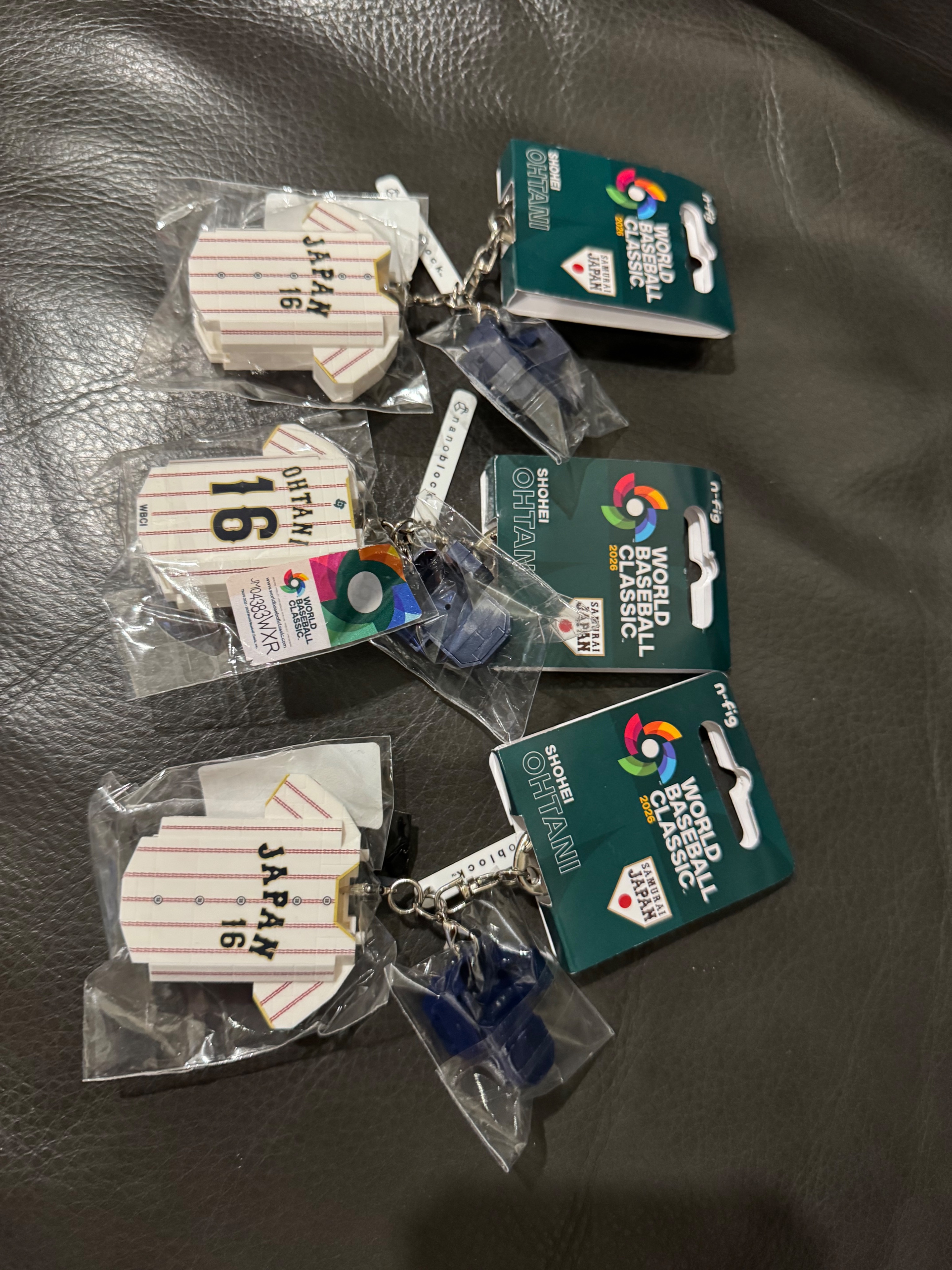 WBC 大谷積木鑰匙圈