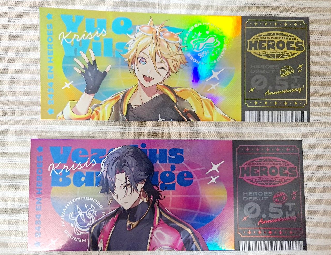 Krisis半周年票卡