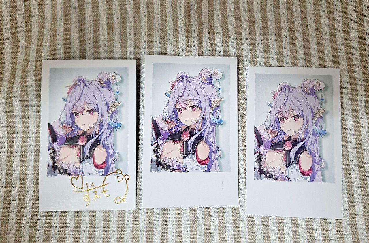 いずれ菖蒲か杜若小卡