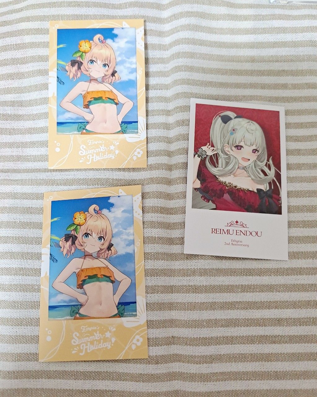 Ethyria兩周年跟夏日祭小卡