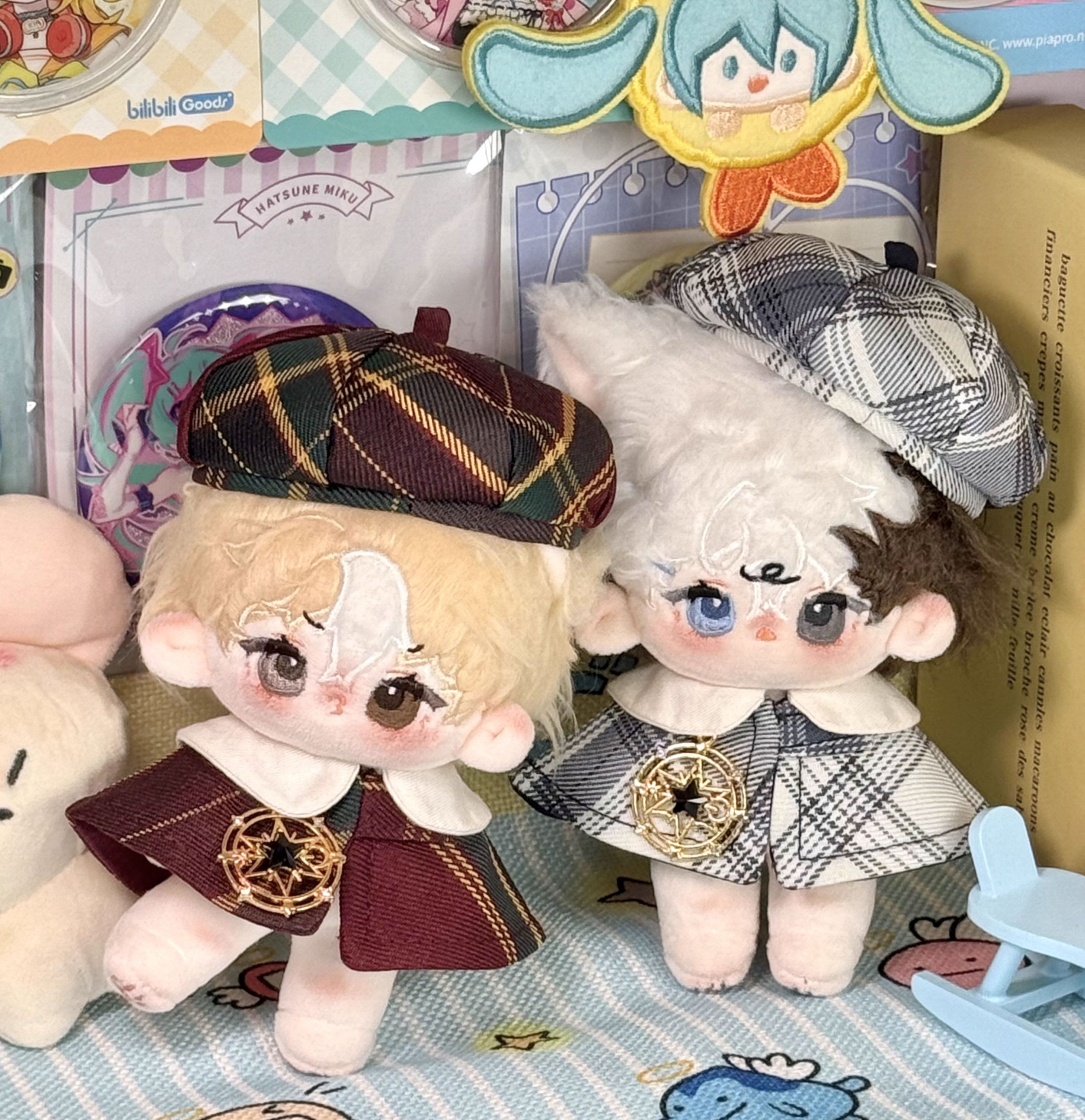 H004  10cm英學院風娃衣套裝