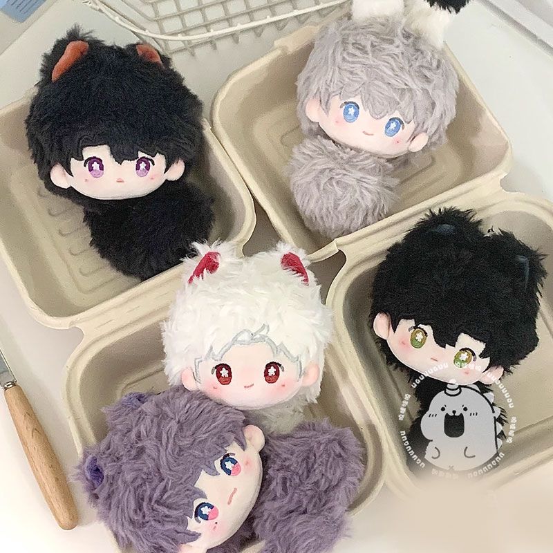 A020 毛絨閃亮糰子吊飾娃娃