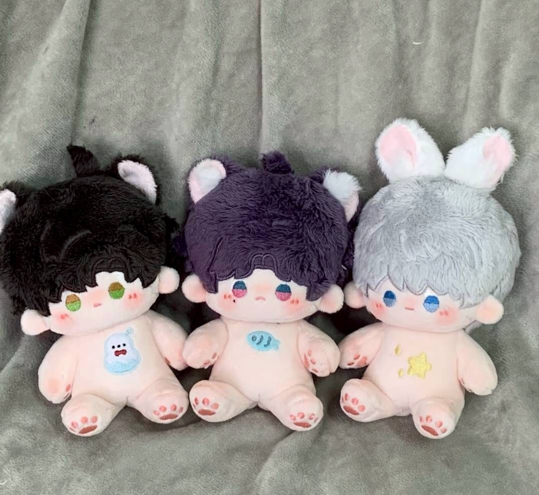 A021  10cm 有骨娃娃