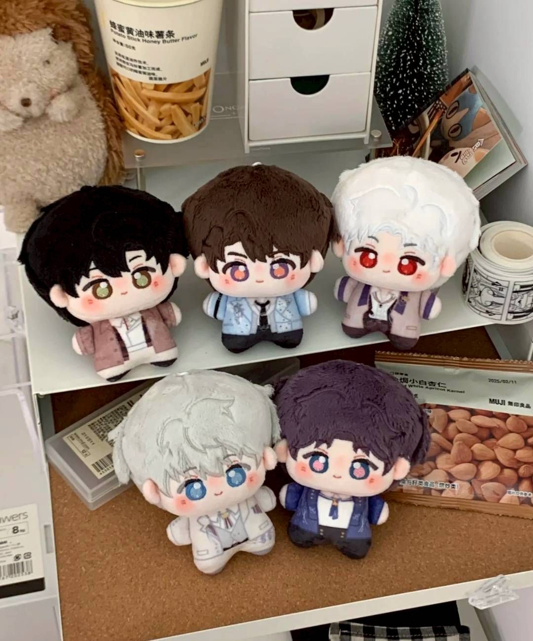 A026  10cm生日系列娃