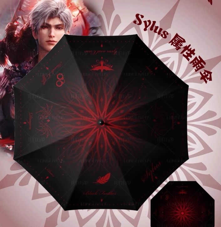 F017  秦徹屬性雨傘  陽傘