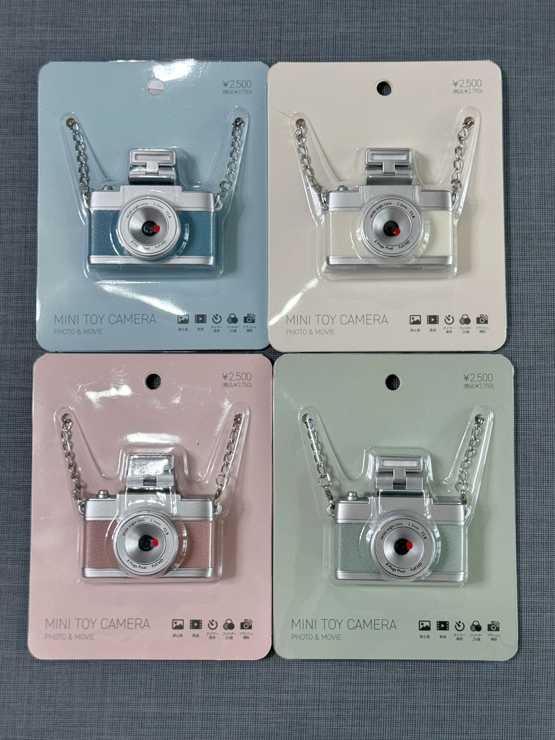 3 Conis Toy Camera 白色/粉色/綠色/藍色