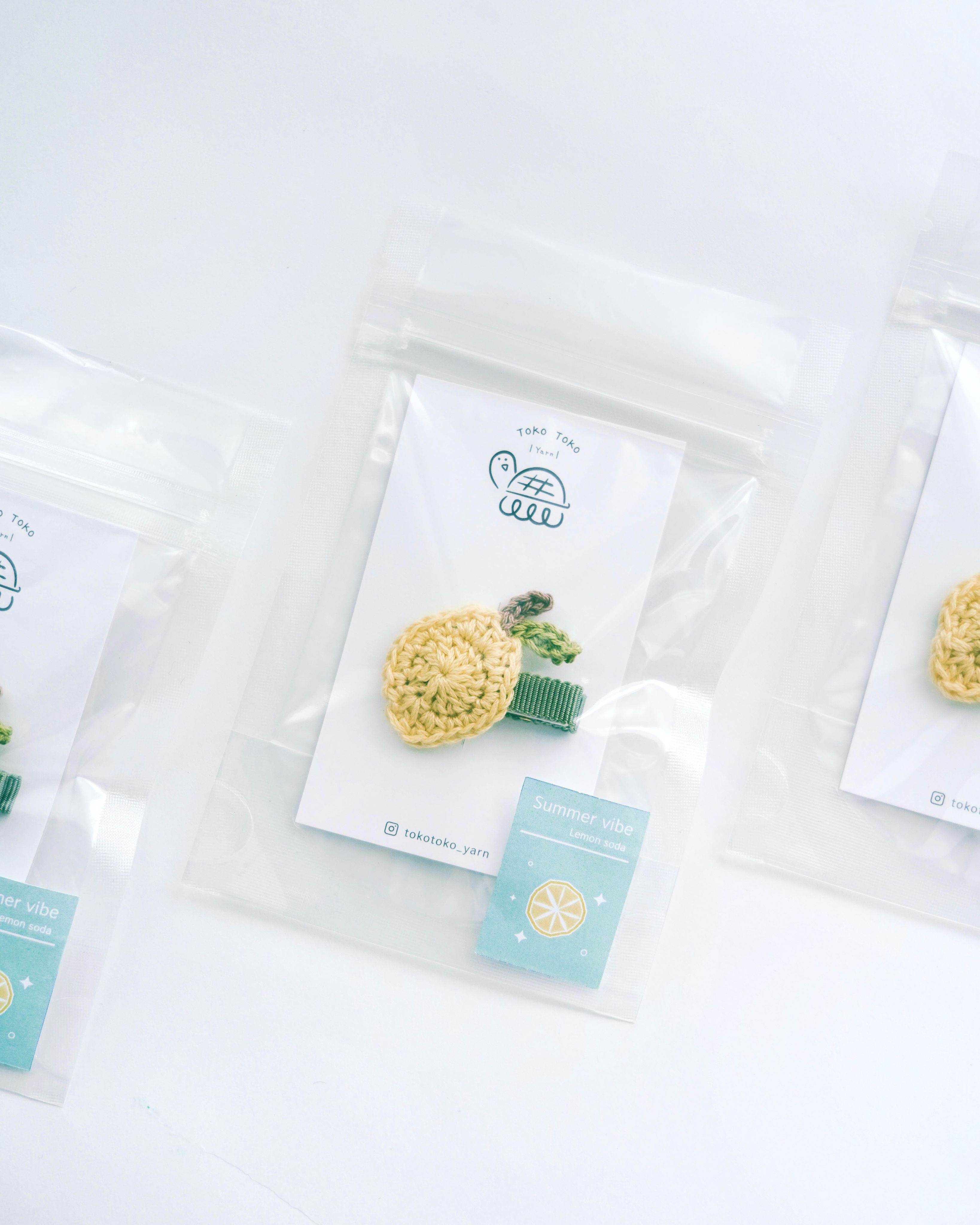 Lemon soda 夏日髮夾