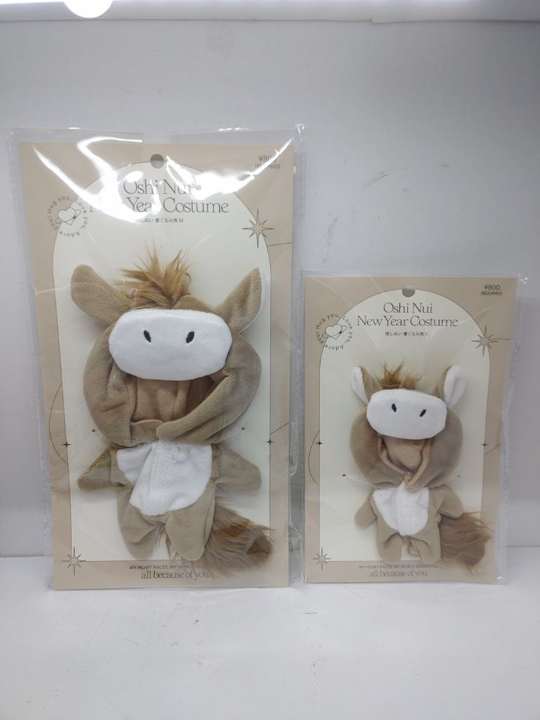 【現貨】【新入荷】娃用道具、衣服 （新品）3COINS 馬連體衣