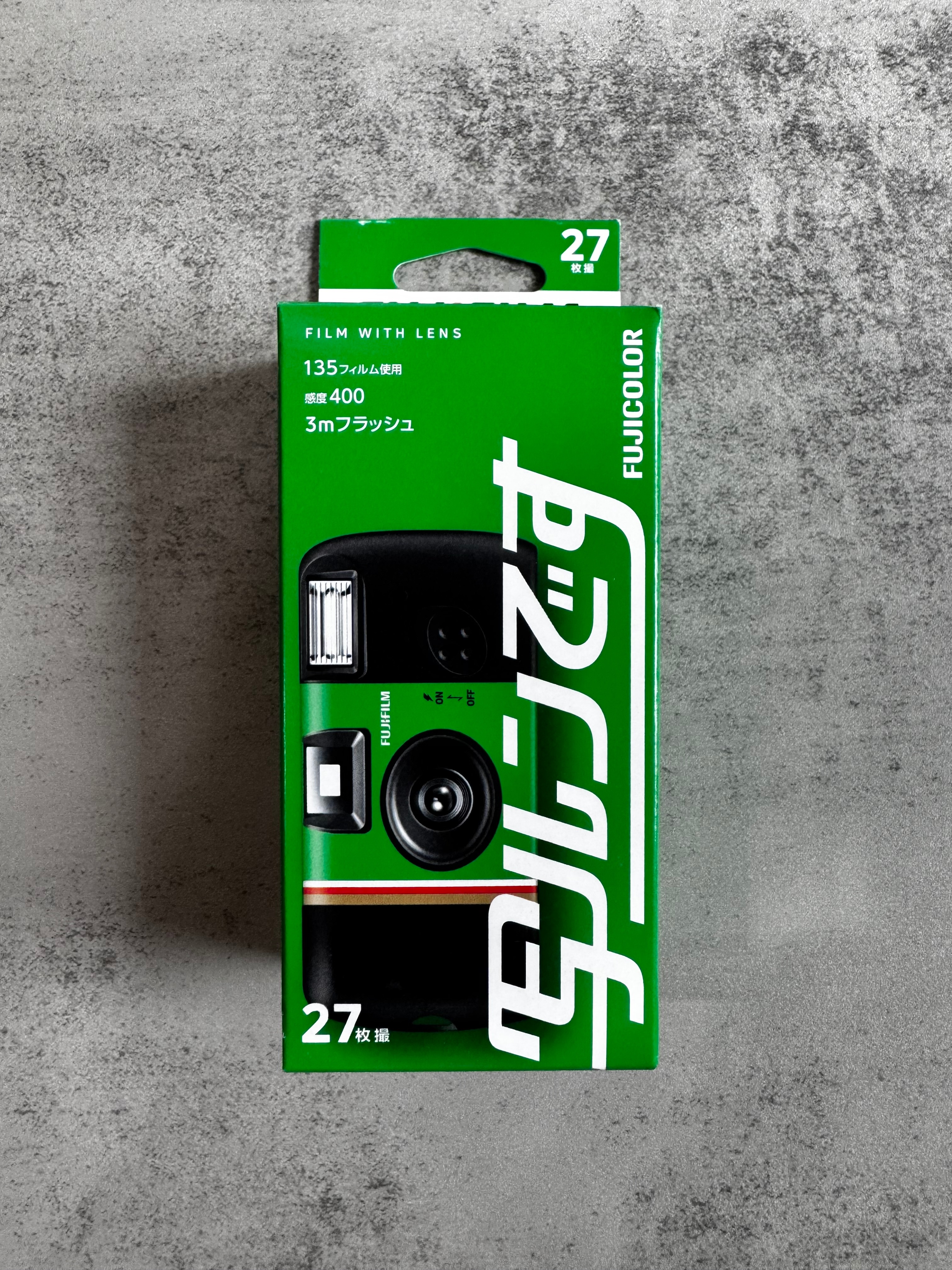 FUJIFILM 富士 27張 即可拍相機 一次性相機 有閃光 踹Try