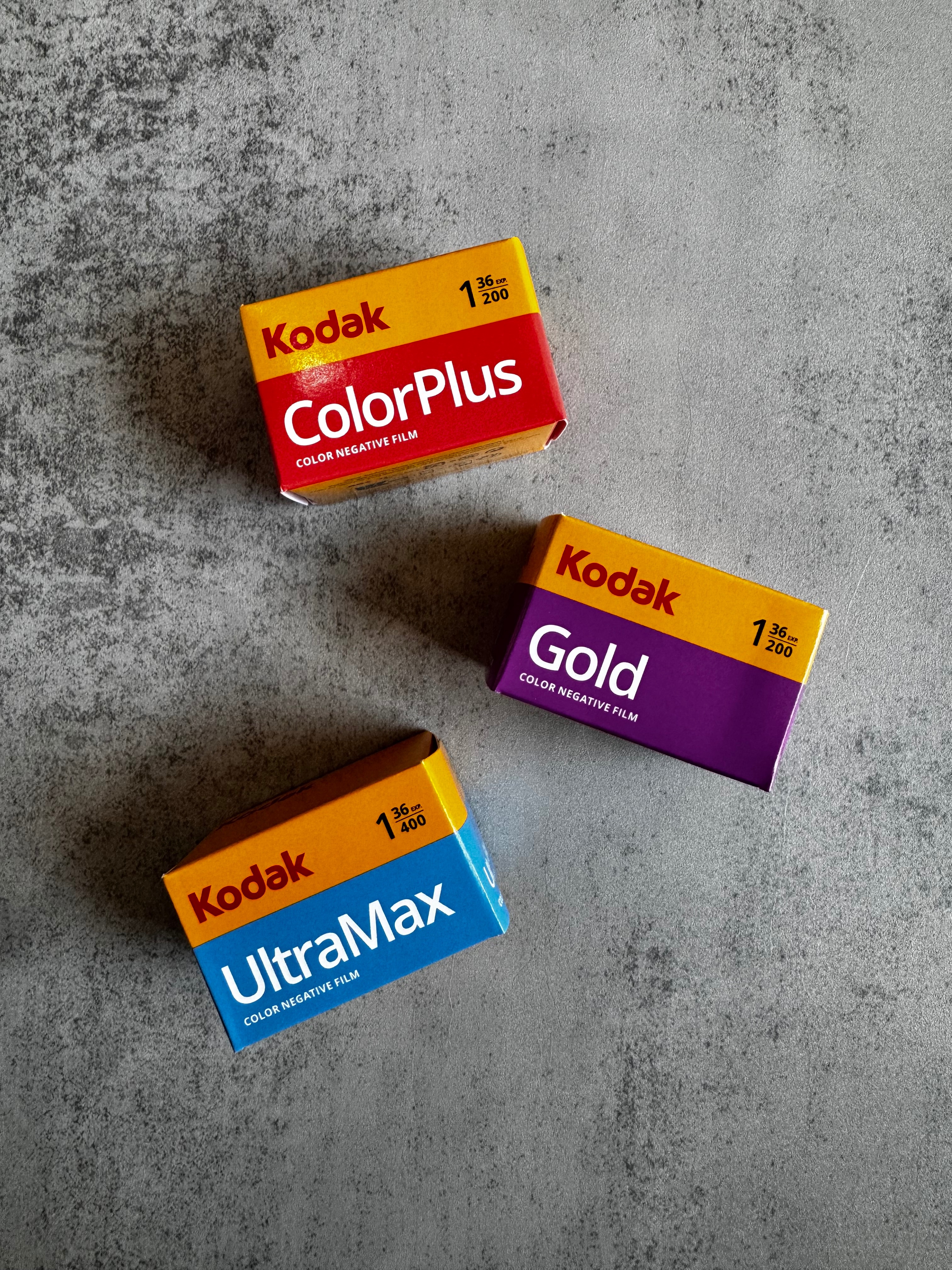 Kodak 柯達 組合價 UltraMax400 ColorPlus200 Glod200 135底片 36張 踹Try