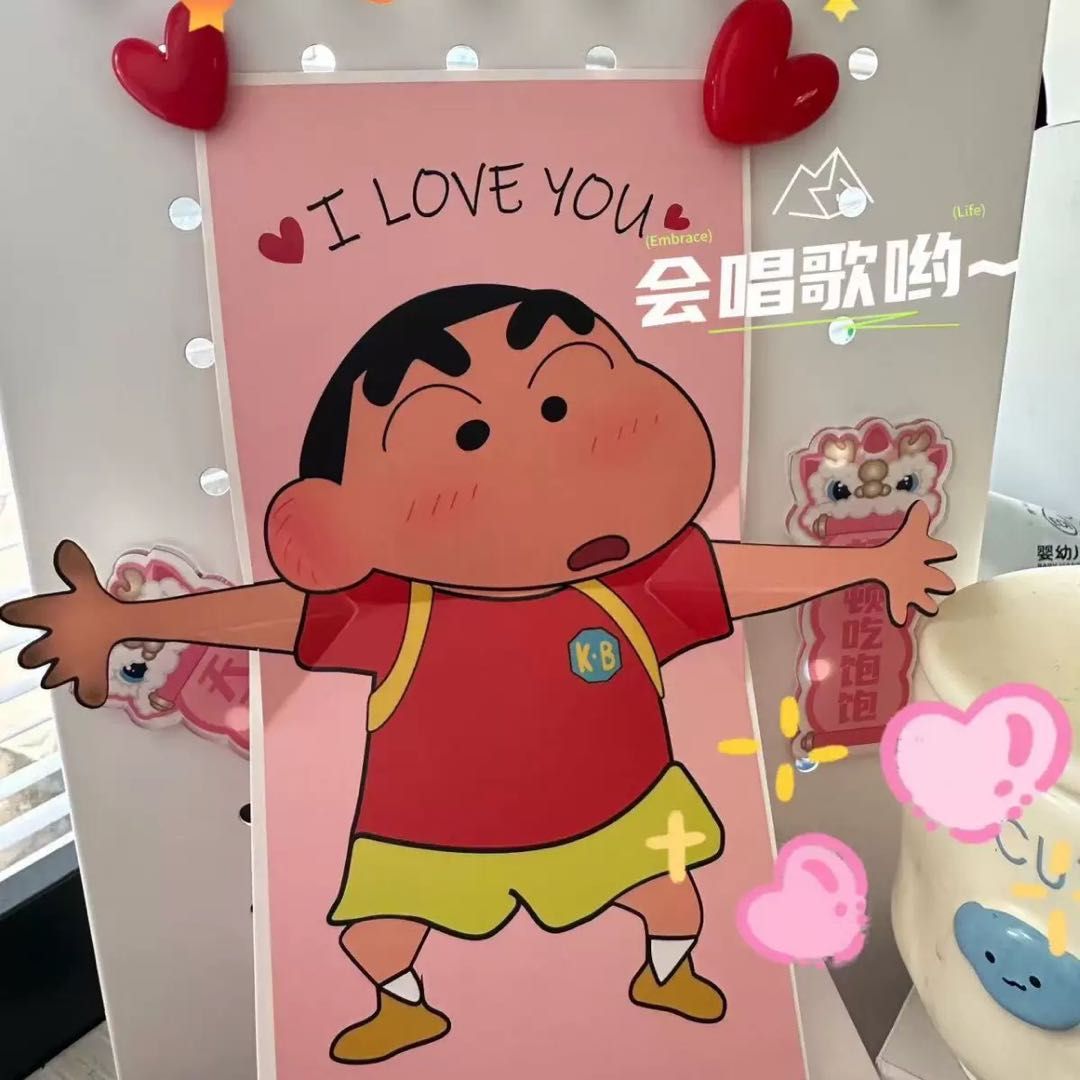 【現貨】蠟筆小新有聲賀卡