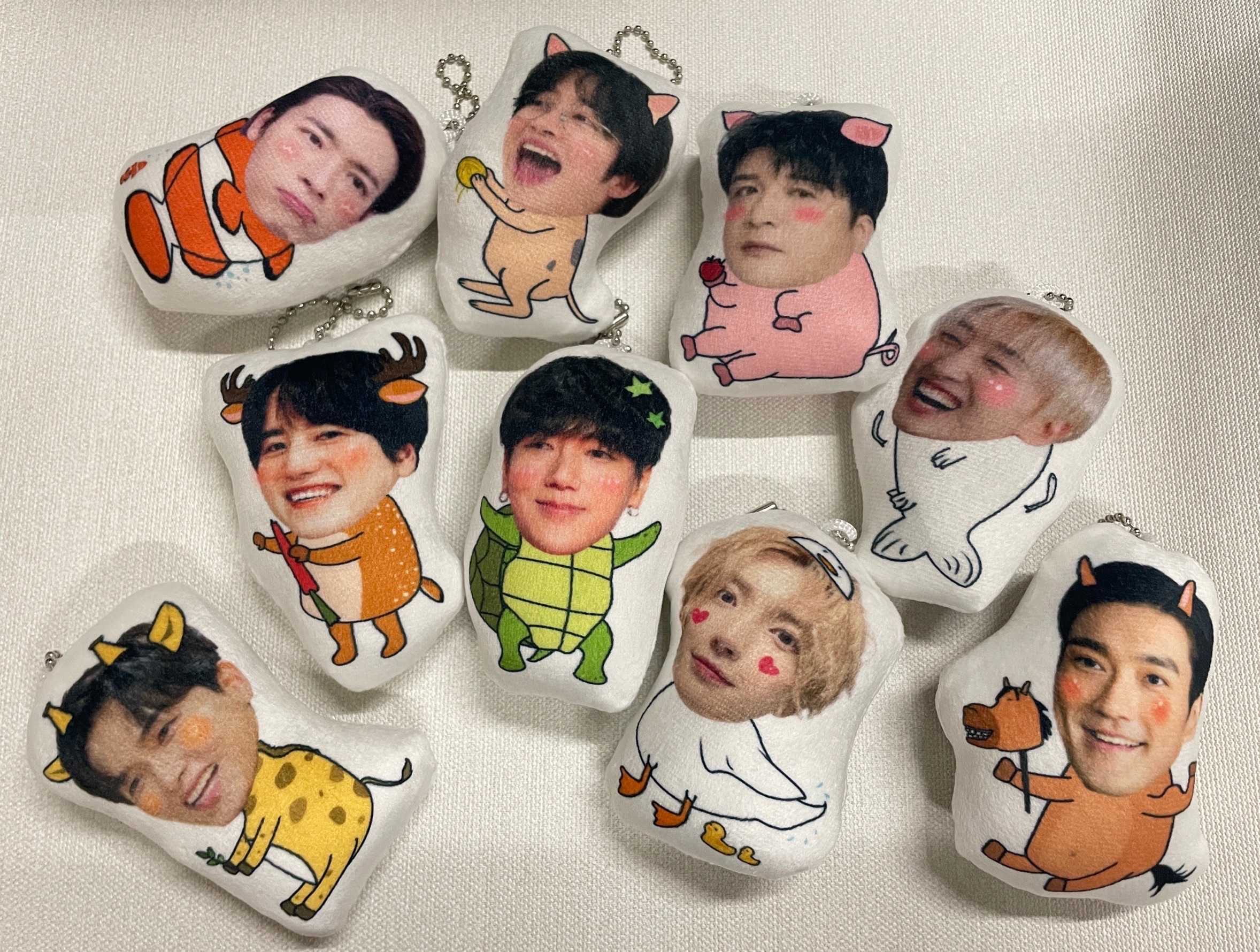 Sj動物娃娃吊飾-刺激盲袋