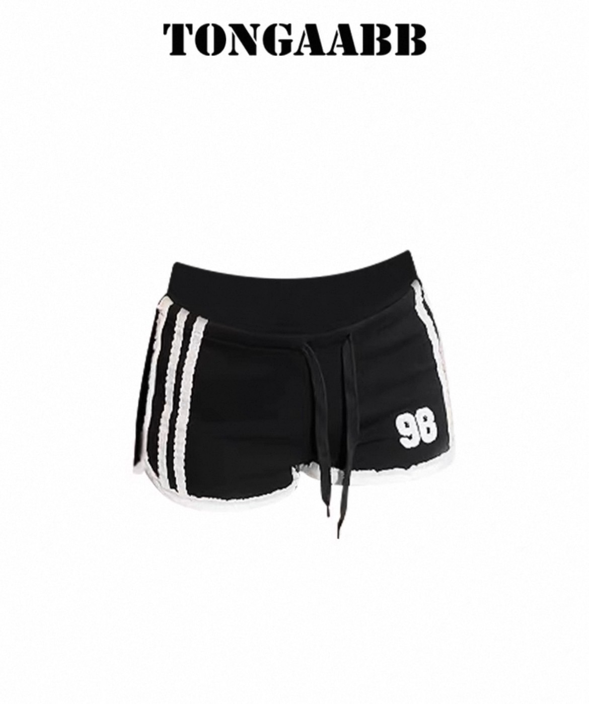 蕾絲花邊低腰褲