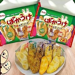 日本🇯🇵Befco 栗山 ばかうけ三種綜合米果 127.6g（23枚）