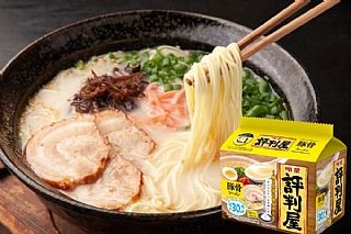 日本🇯🇵明星 評判屋拉麵系列5包入❤️黃-豚骨拉麵425g