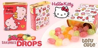 日本🇯🇵Sakum綜合鐵罐水果糖 Hello Kitty聯名版75g