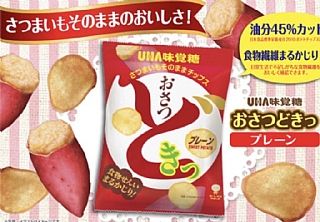 🎌✨日本UHA 甘薯片65g❤️紅-原味