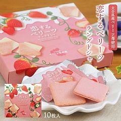日本🇯🇵 湯布院 草莓戀人頂級可可夾心禮盒 🍓🍫 90g（10枚入）