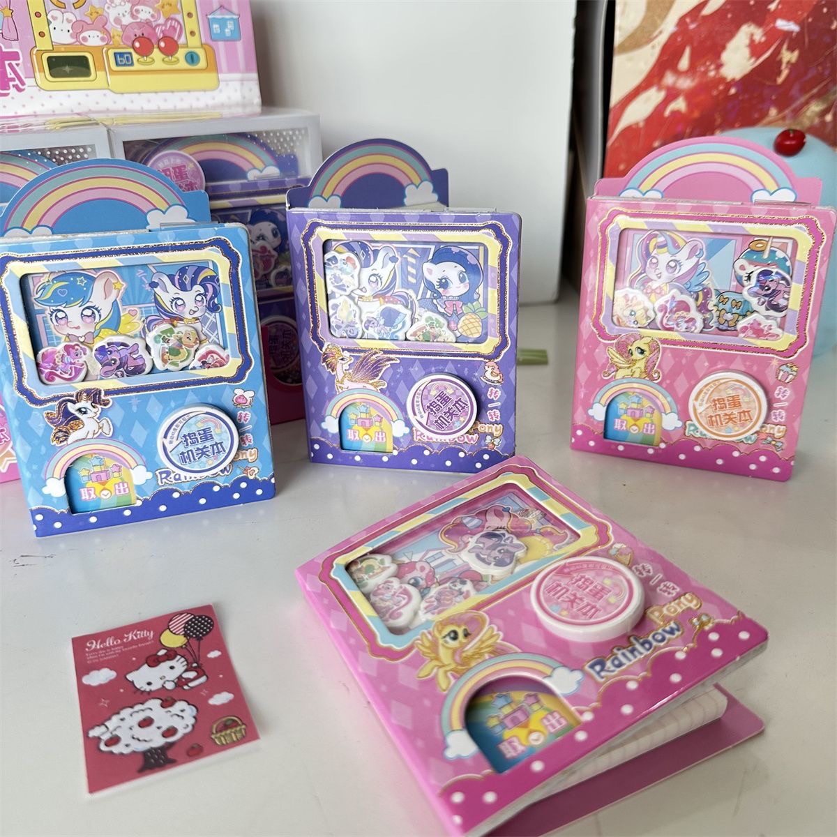 小馬寶莉扭蛋機便利本（款式隨機