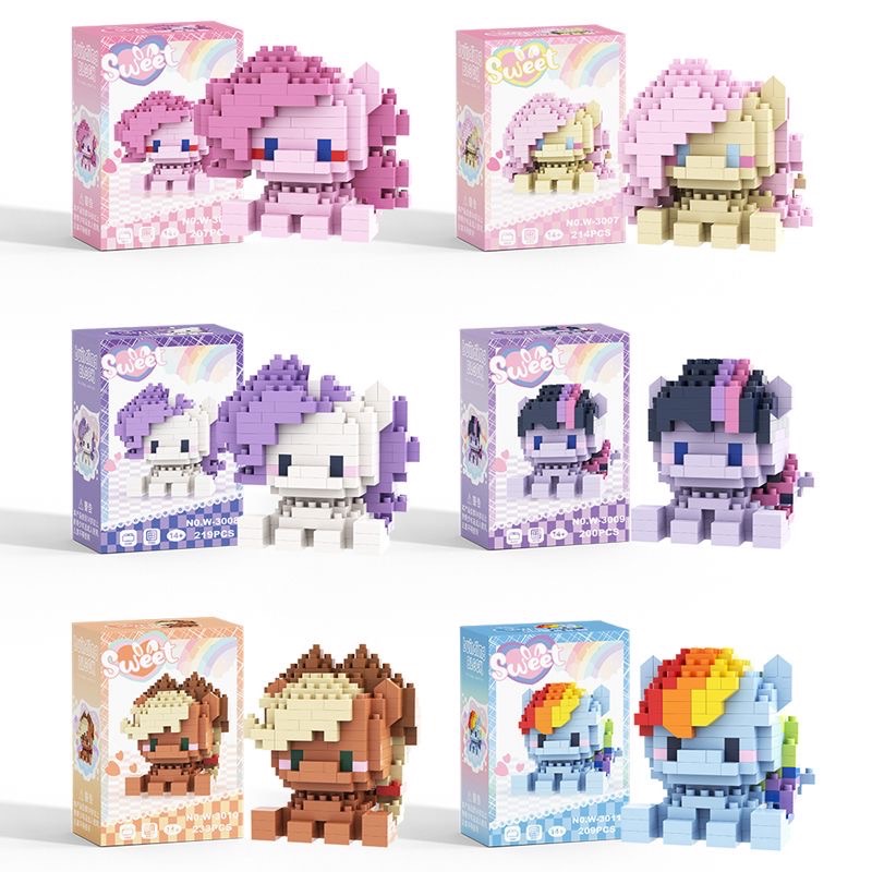 小馬寶莉積木 （自己diy）