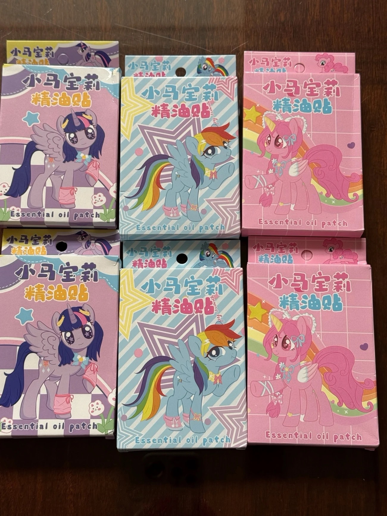 小馬寶莉驅蚊貼一盒6張36貼