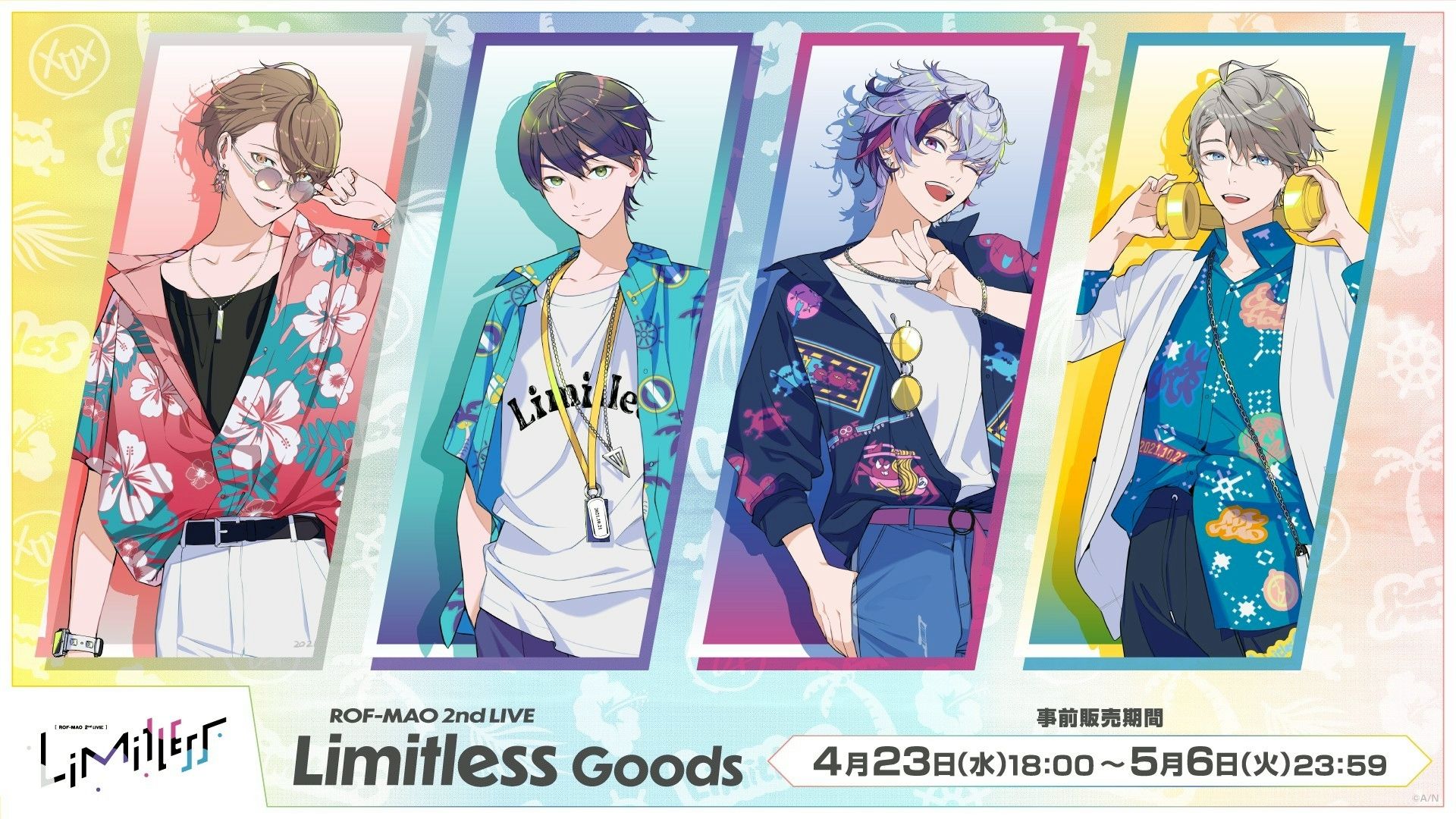 ROF-MAO 2nd LIVE - Limitless 事前販售