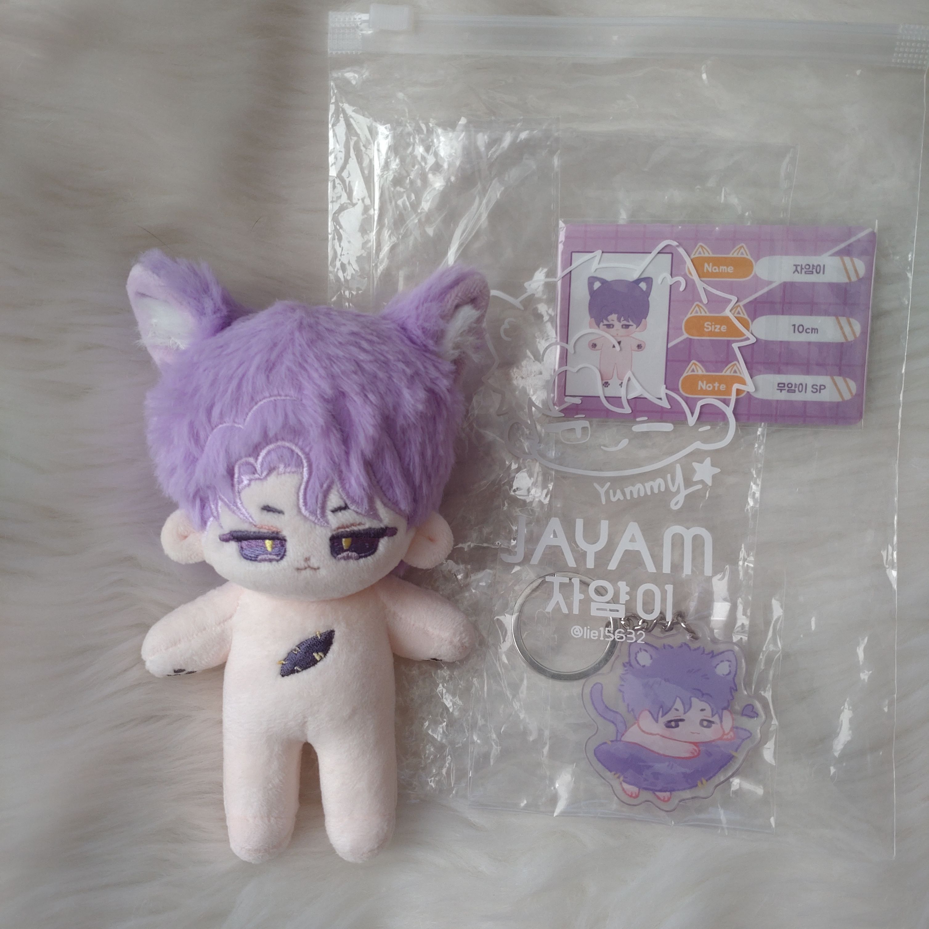 10cm韓娃：Jayam／jayami（附出生證小卡及壓克力吊飾）