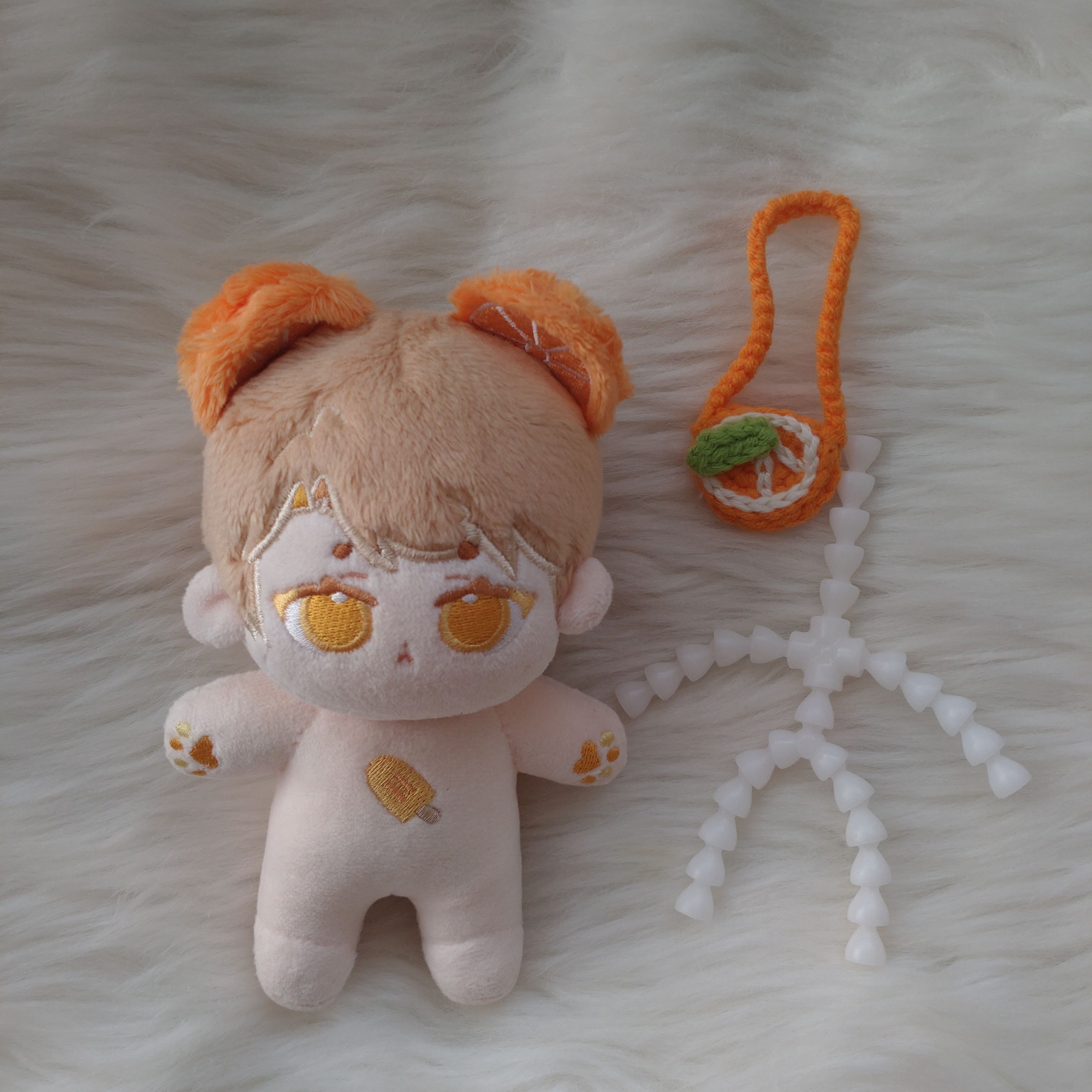 10cm台娃：柑嘛（附特典-針織斜背包，另贈一10骨架）