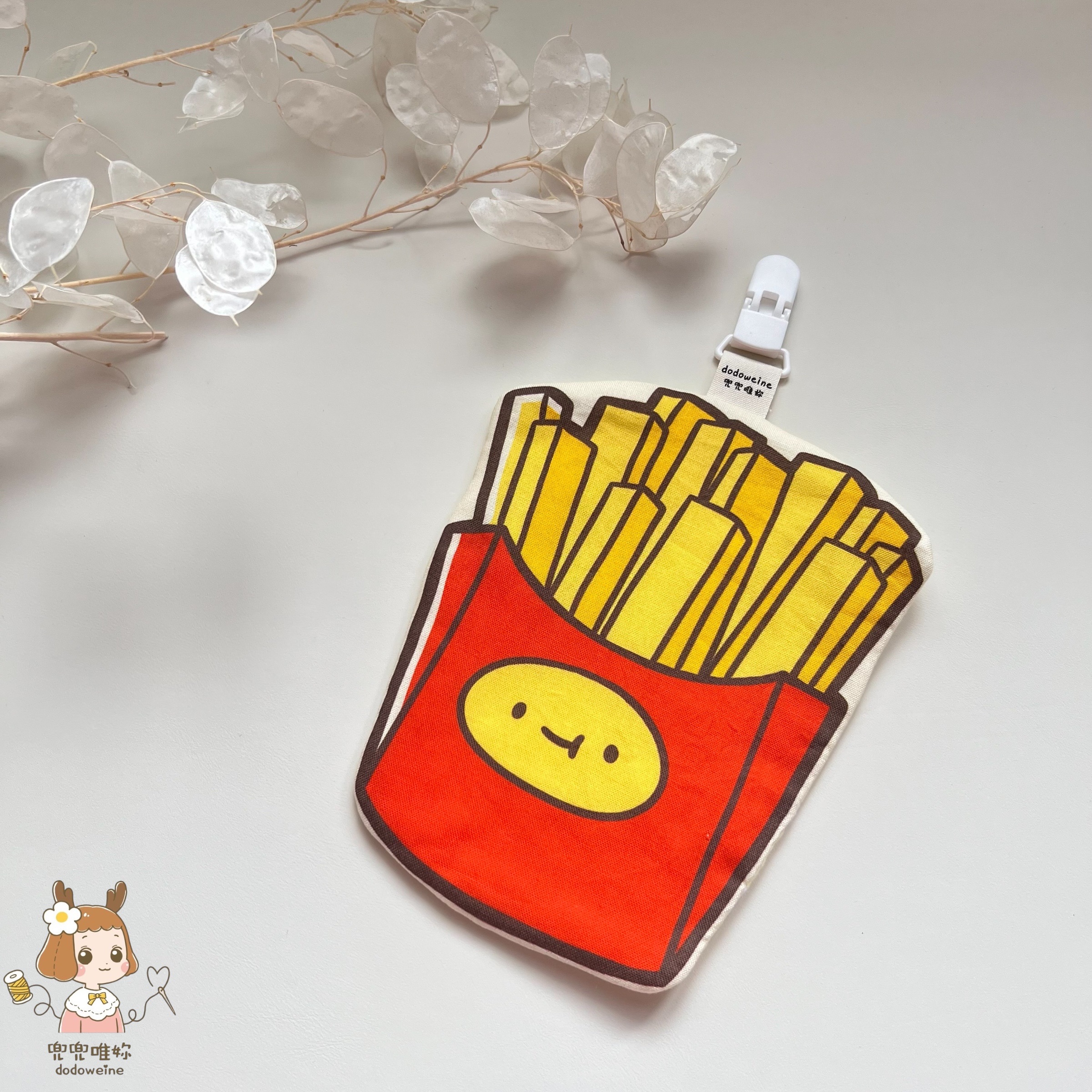兜兜唯妳/造型手帕夾x紗布