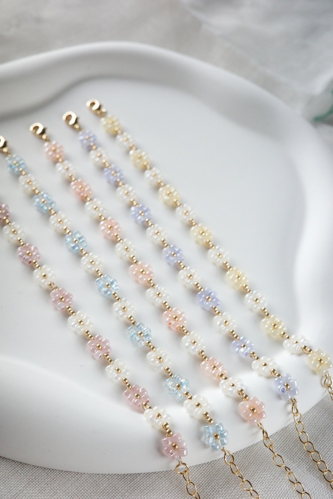 ❁朵朵系列｜朵朵｜手作串珠手鍊