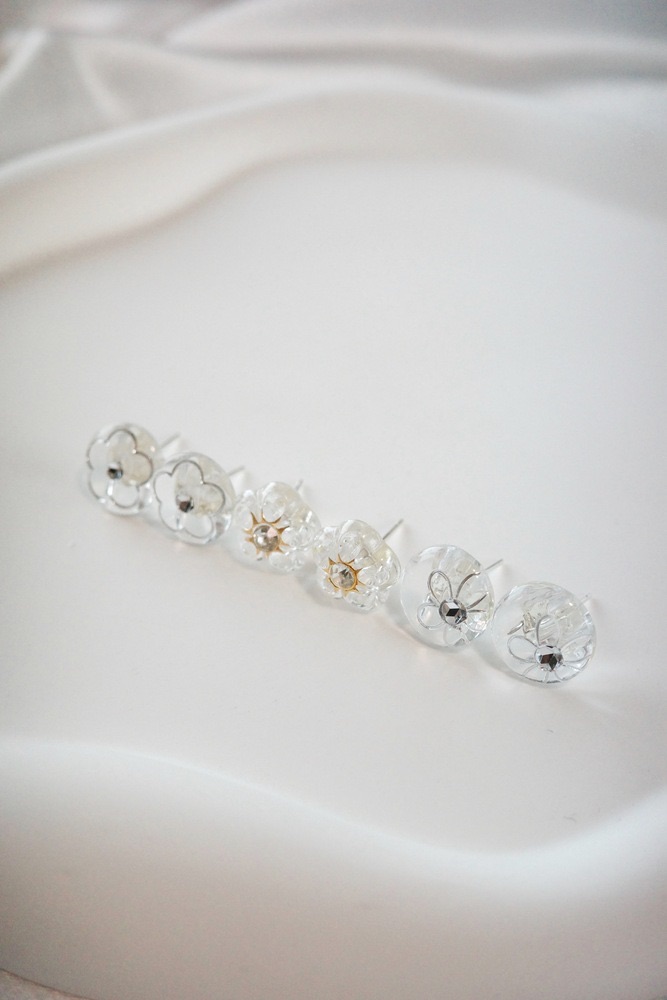 ❁宇宙之間系列｜露花｜手作耳環