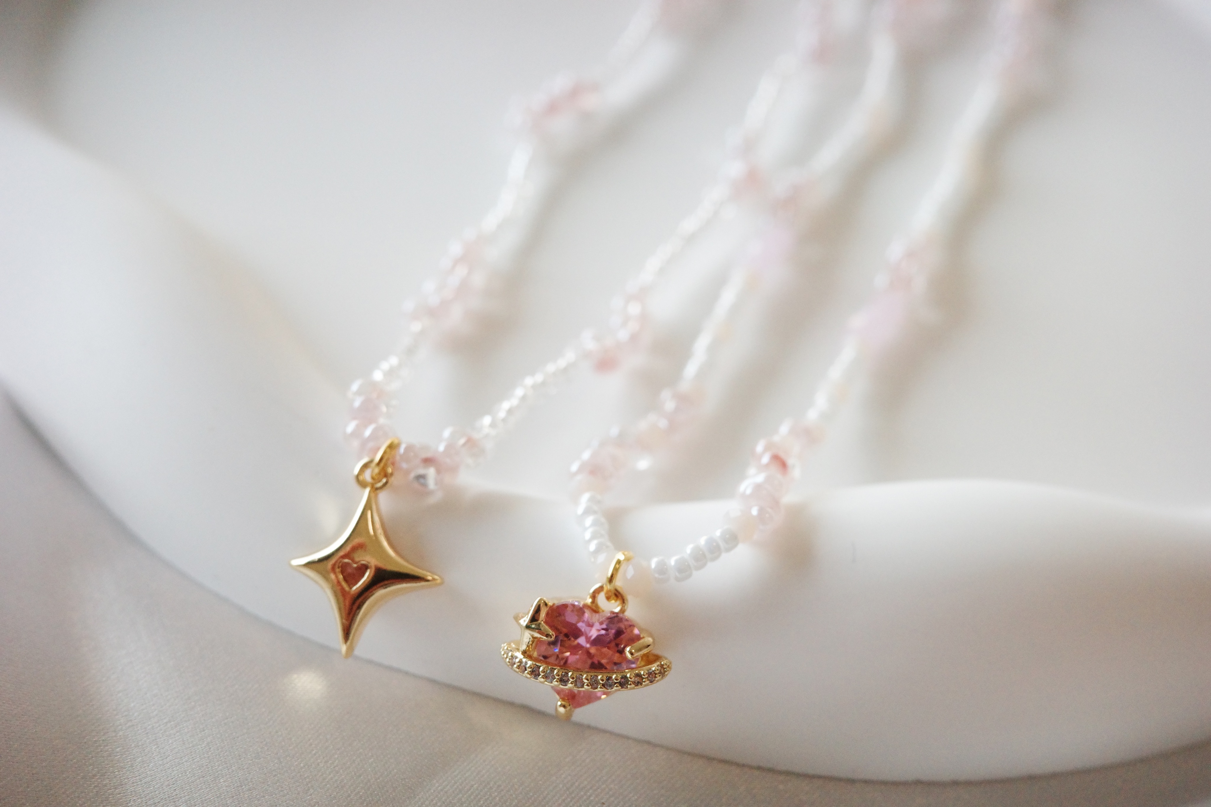 ❁About系列｜Born Pink｜手作串珠手鍊