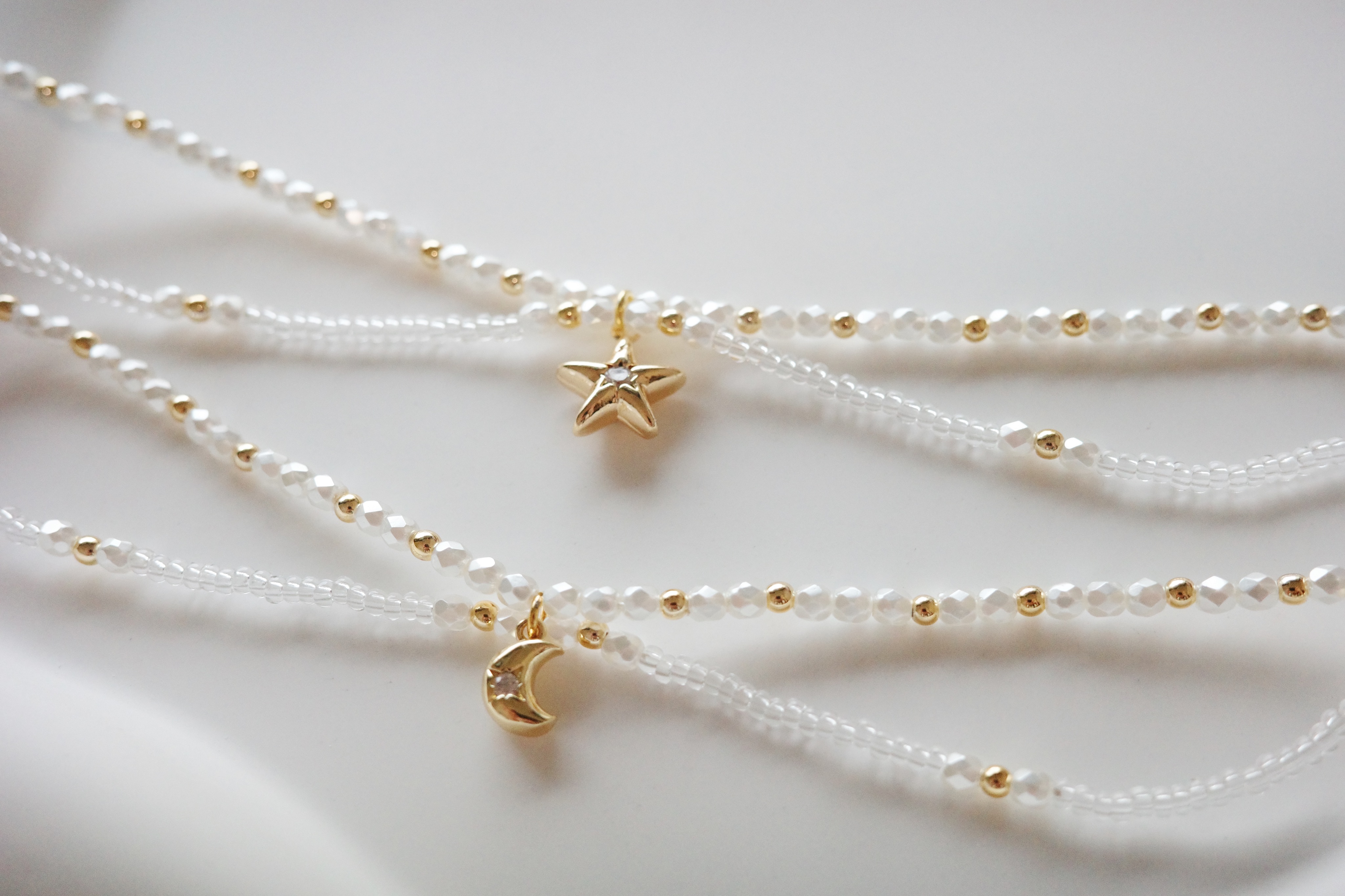 ❁AStarIsBorn系列｜星月呢喃｜手作串珠手鍊