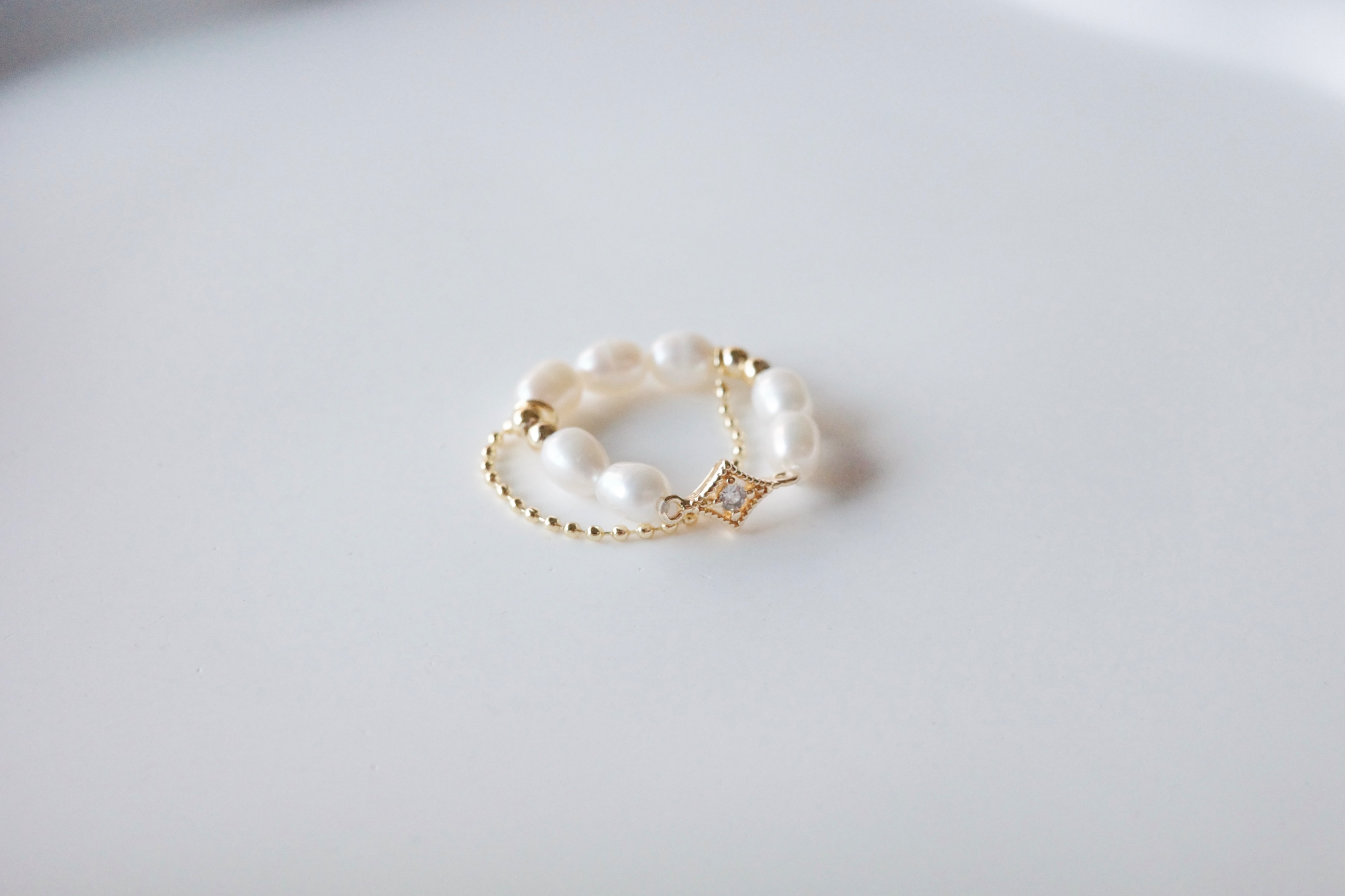 ❁AStarIsBorn系列｜小小光年｜手作珍珠戒指