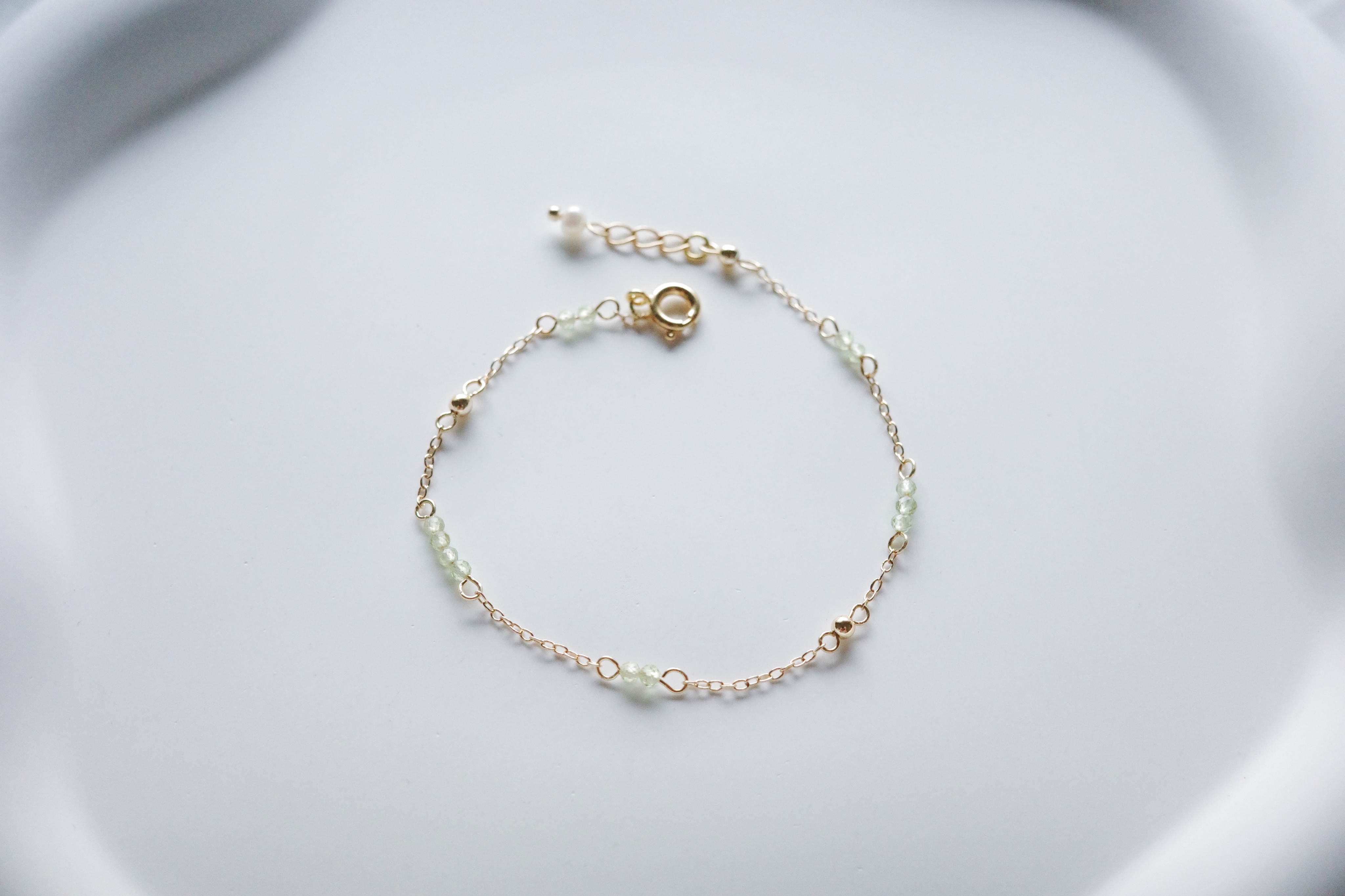 宇宙之間系列 | 微光森林 | 手作天然石手鍊