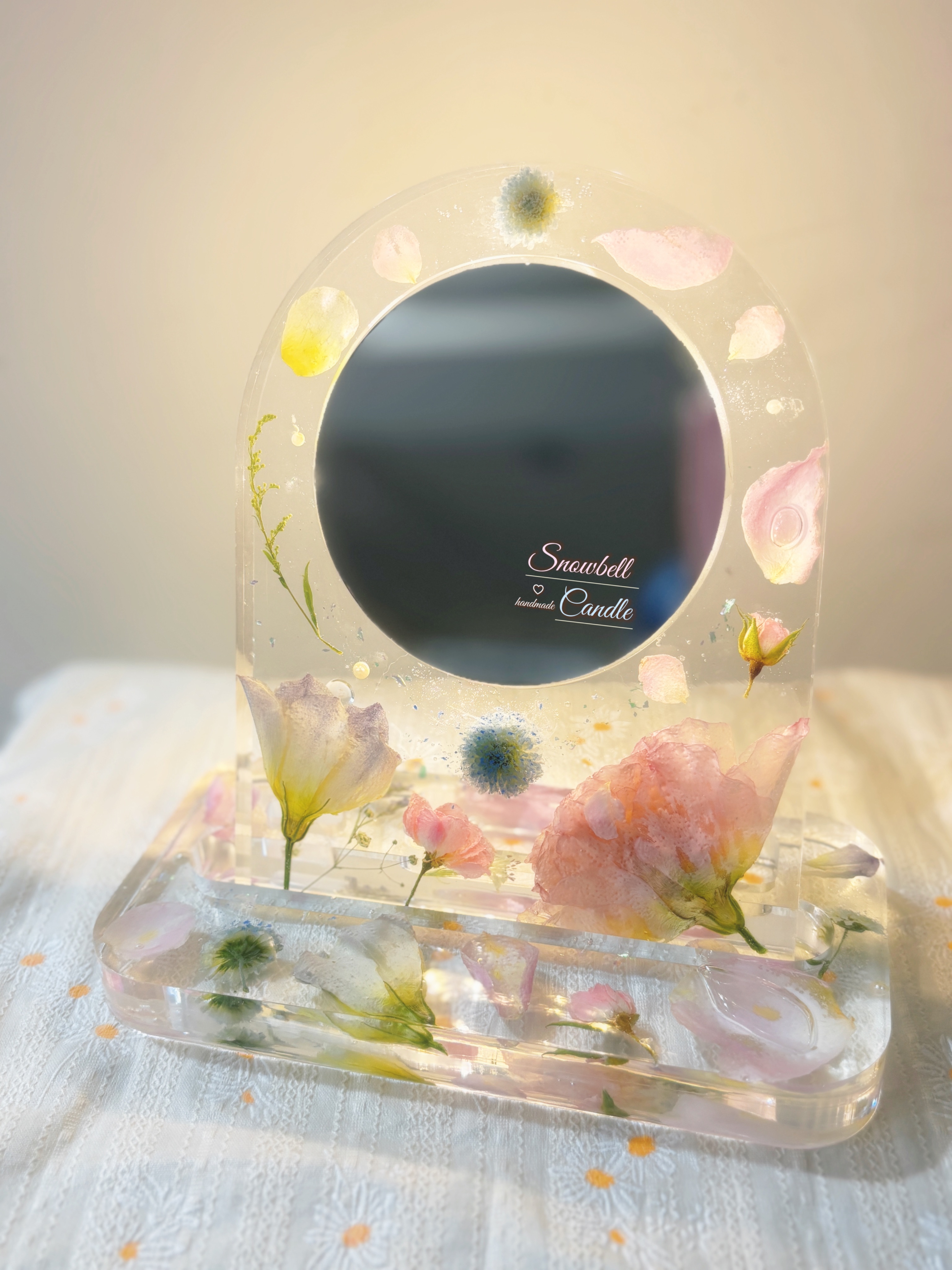 🪞𝓕𝓵𝓸𝓻𝓪手工乾燥鮮花鏡子禮盒組