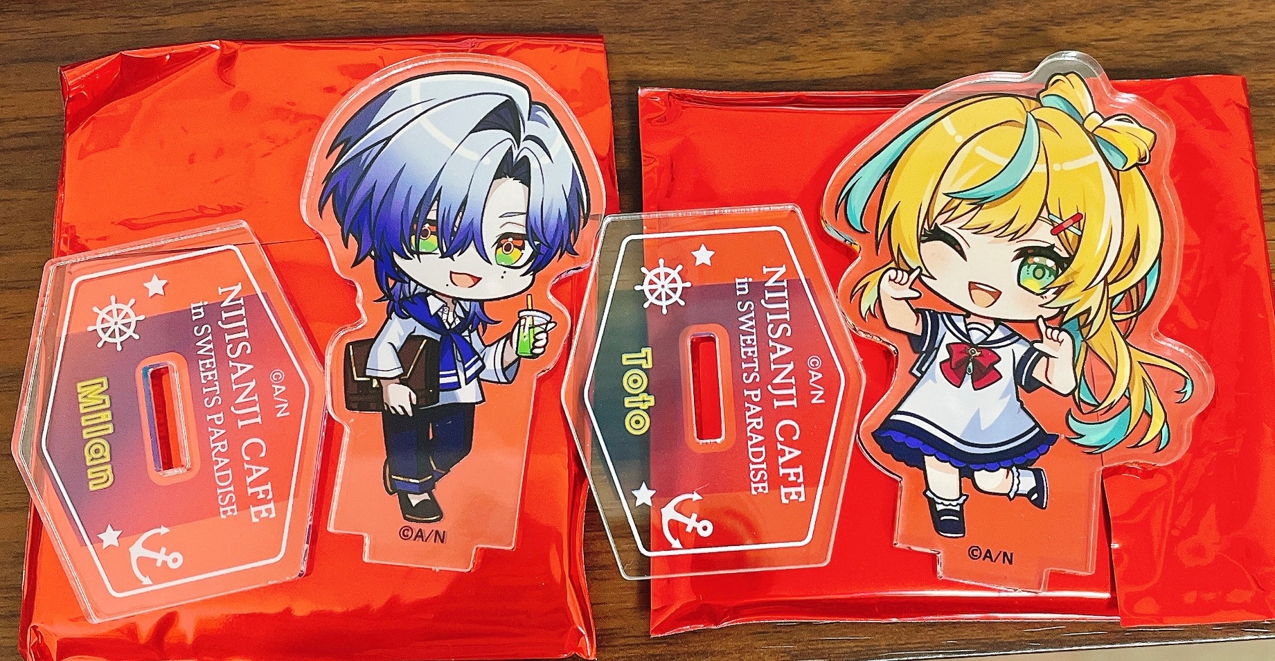 彩虹社 甜點天堂 小立牌