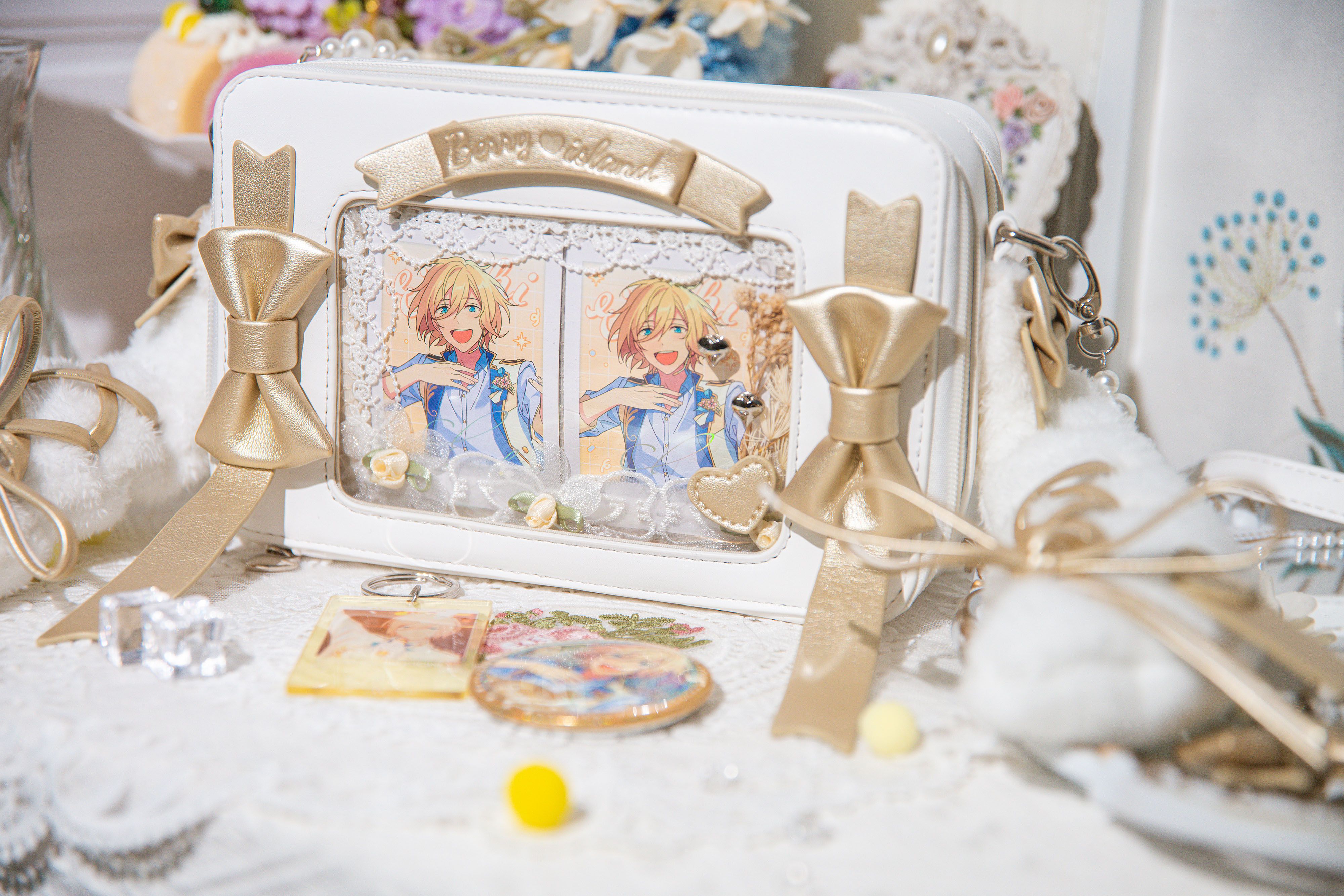 莓莓嶼夏　垂耳痛包 有瑕疵見商品描述
