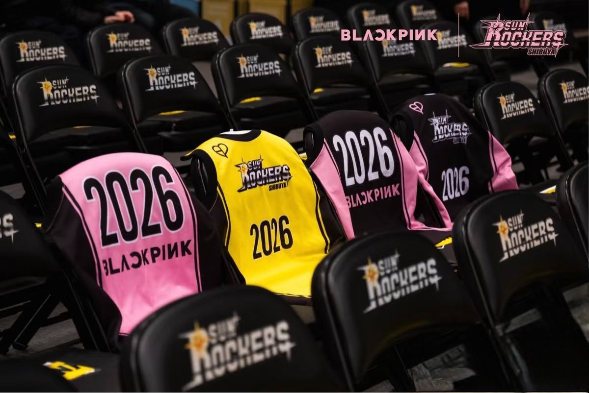 【澀谷太陽搖滾隊🏀】BLACKPINK x Tokyo Sports Teams聯名系列💖（尺寸點擊查看）