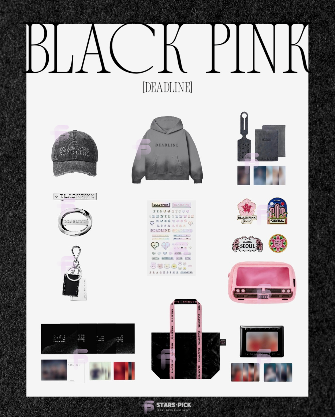 配件篇｜🇰🇷首爾線下新品快閃 BLACKPINK COLLECTION