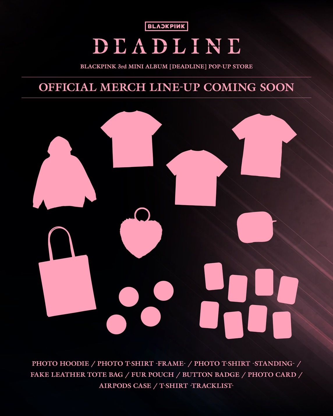 [DEADLINE] 🇯🇵迷你三專日本快閃 OFFICIAL GOODS（點擊查看尺寸）