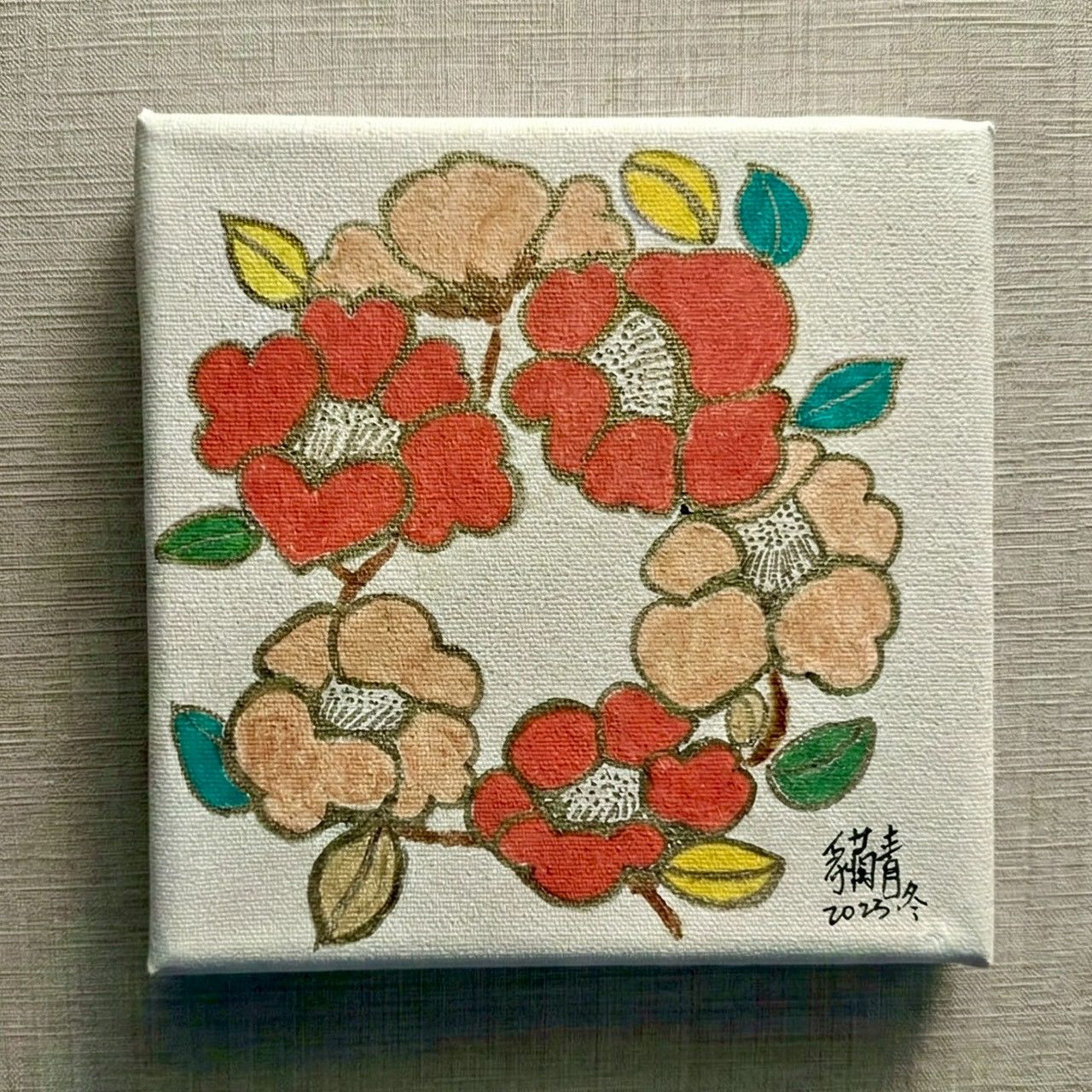 [現貨]［獨一無二］手繪無框畫-《20/20》