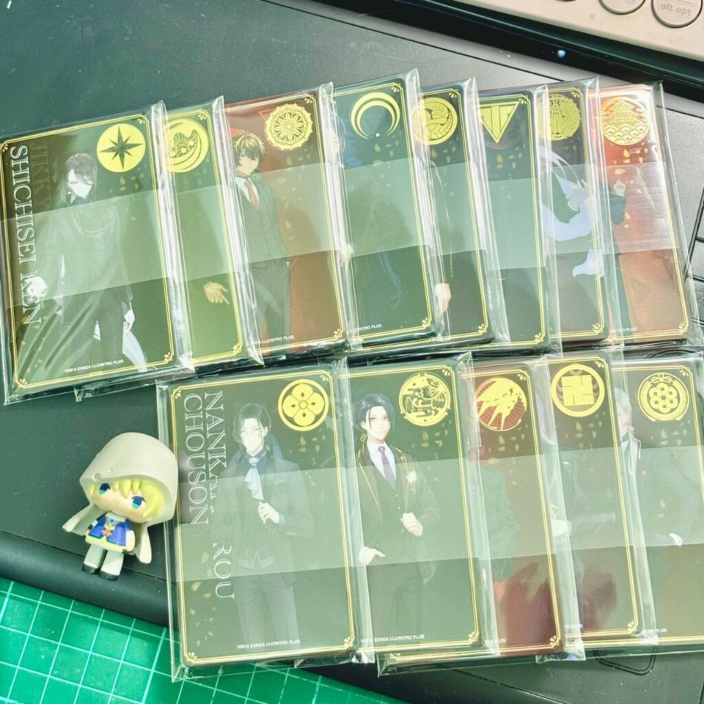 大本丸博 燙金小卡