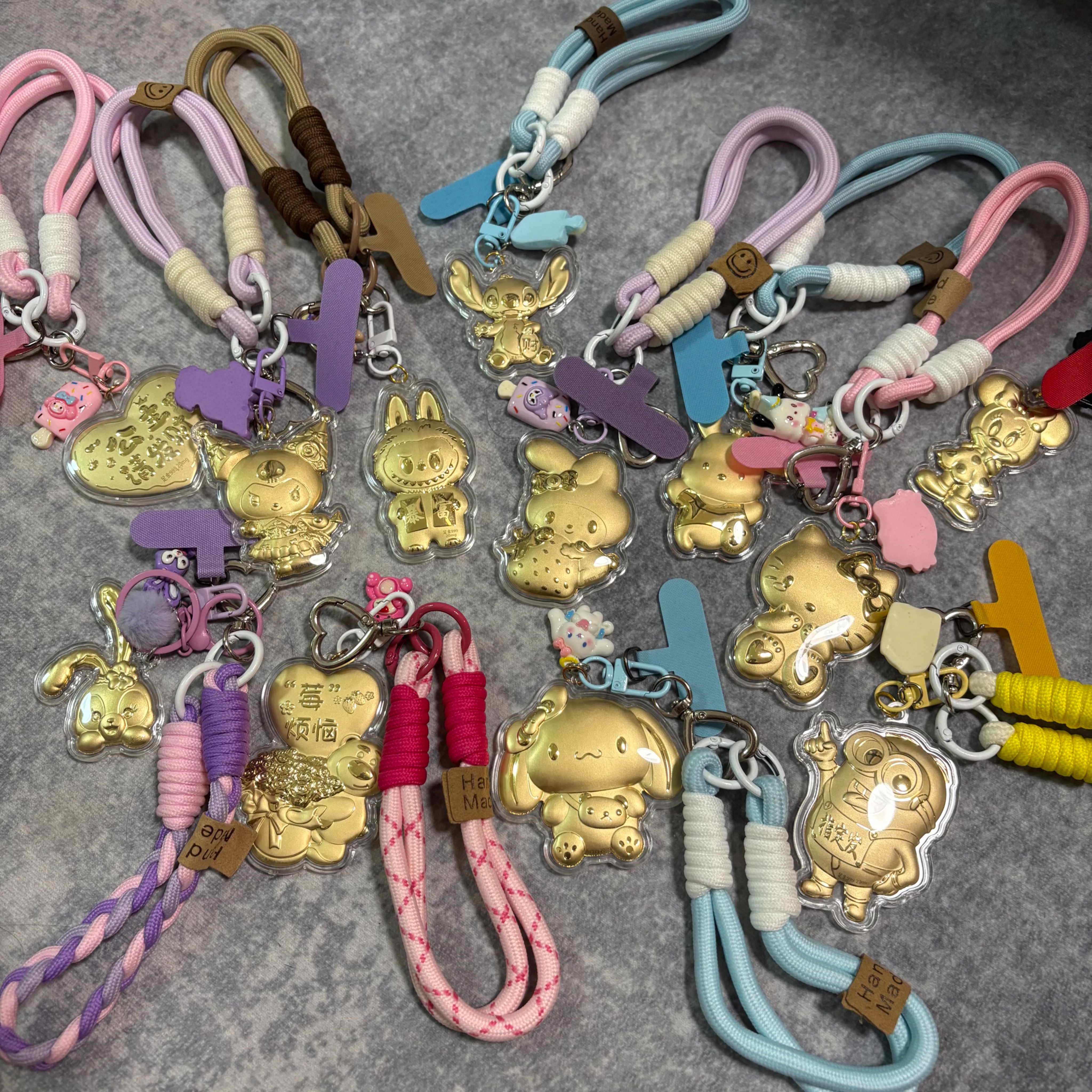 999足金20mg黃金手機掛繩（預購2-3週）