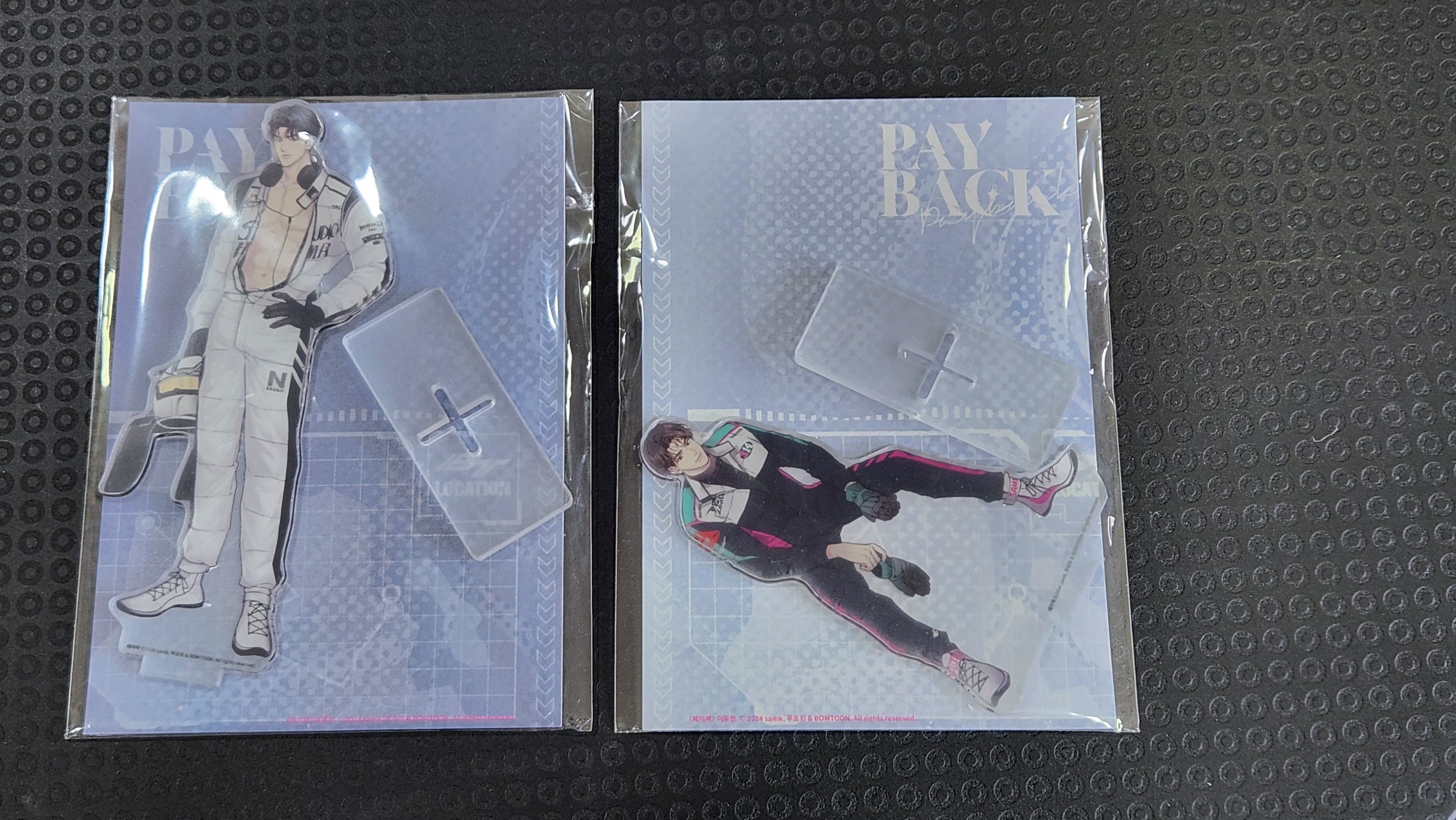 粉紅快閃PAYBACK立牌