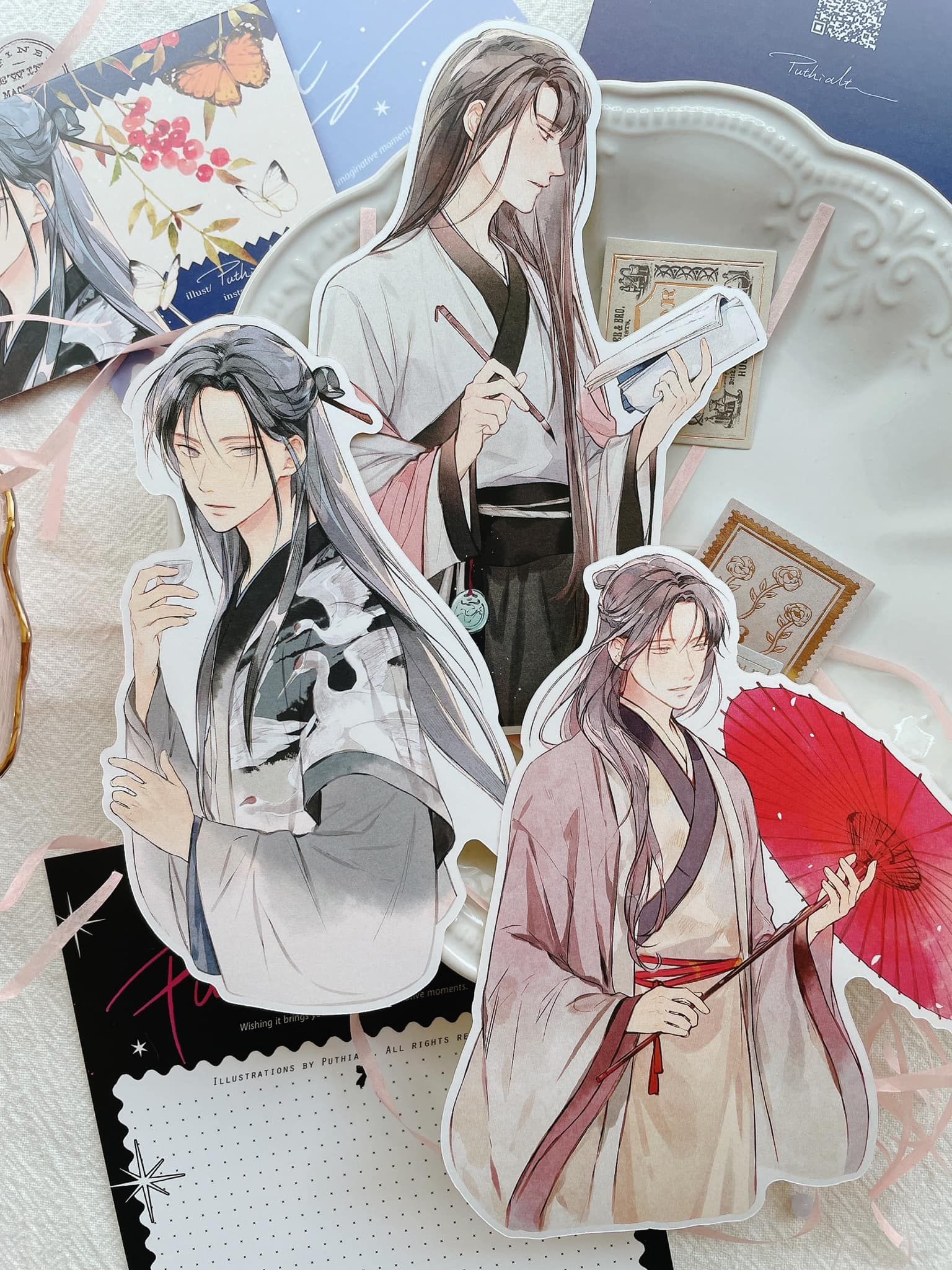 艷郎-模造貼紙
